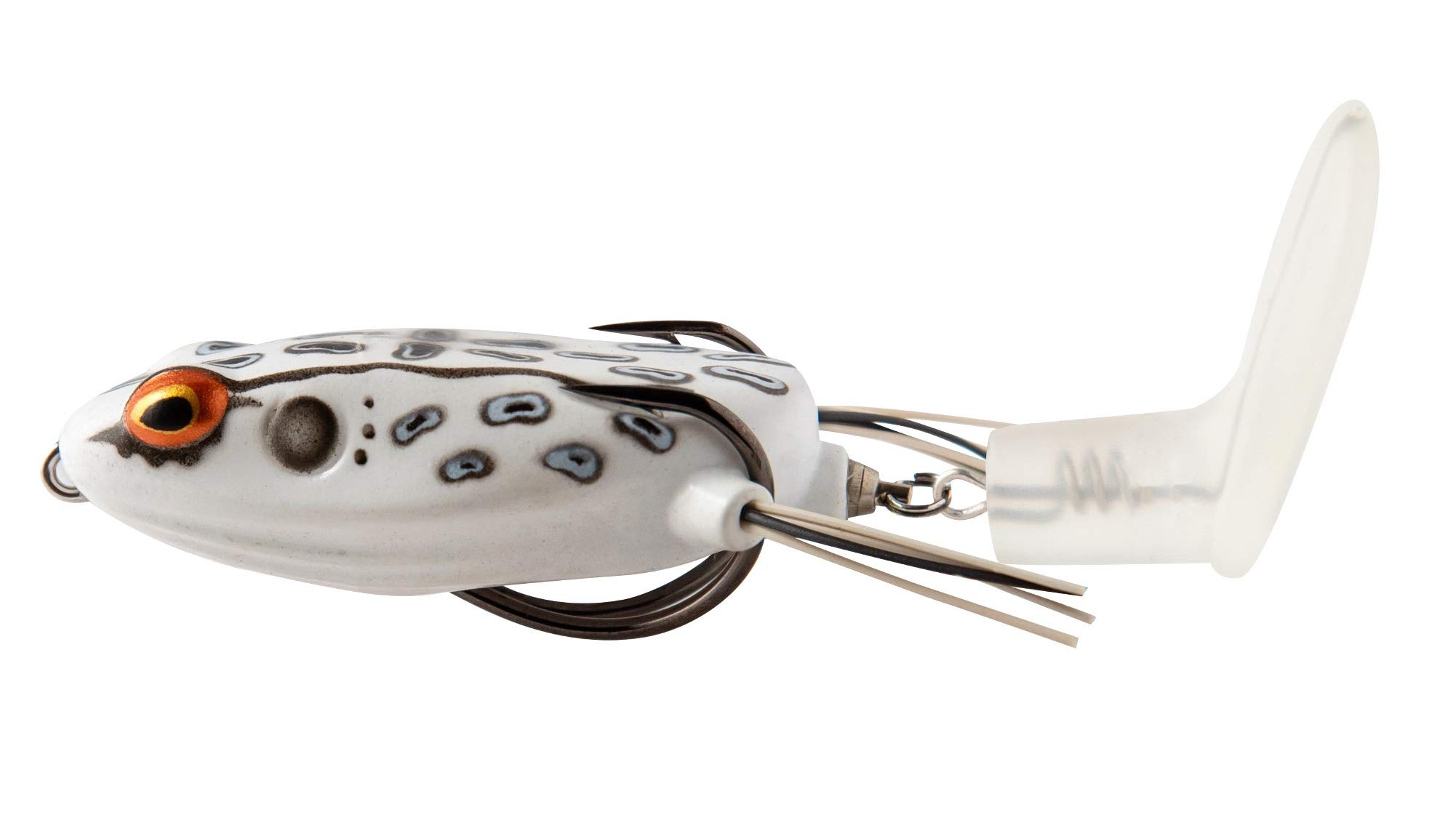 Booyah Toad Runner Jr Topwater Bass Fishing Lure - Weedless Hollow Body Frog Bait with Sharp Hooks | Perfect for Freshwater Fishing, Pond & Lake Bass Hunting
