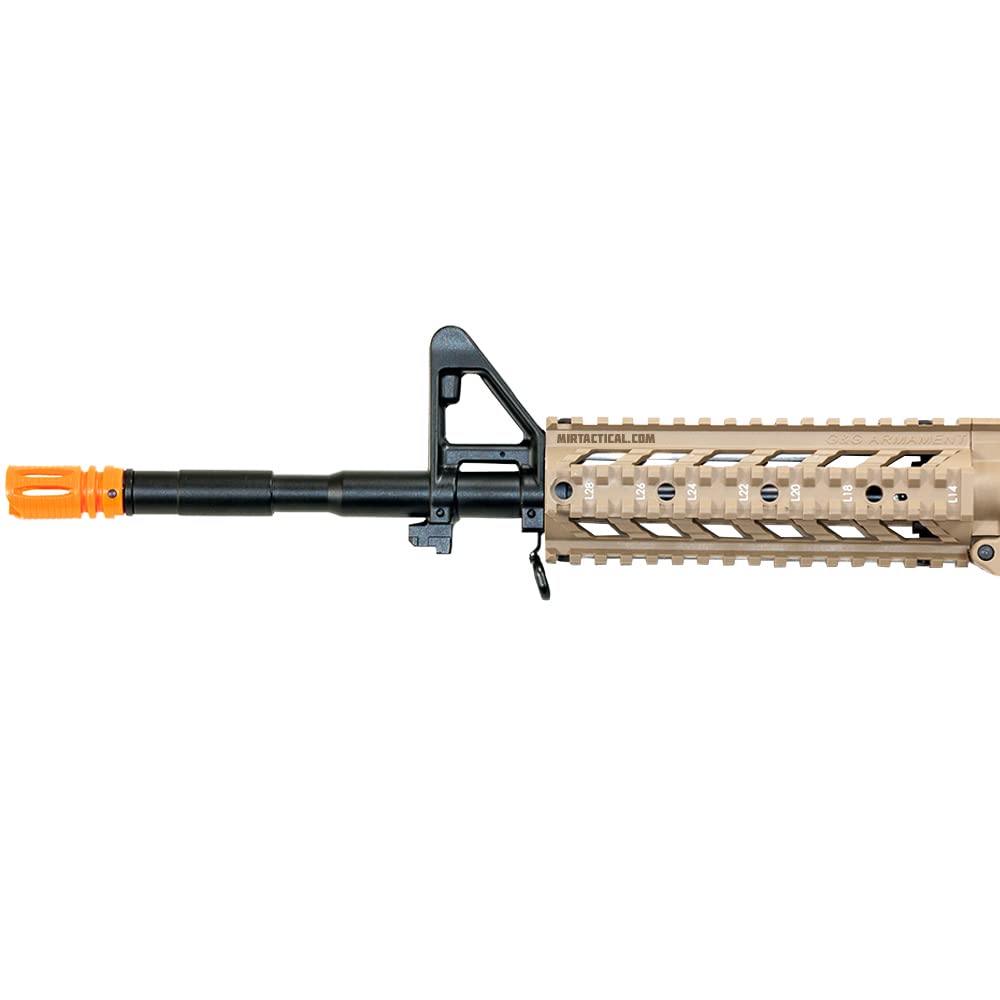 G&G Combat Machine 16 Raider-L Airsoft Rifle with Battery & Charger Combo - Perfect for Outdoor Skirmishes, Tactical Training & Milsim Events