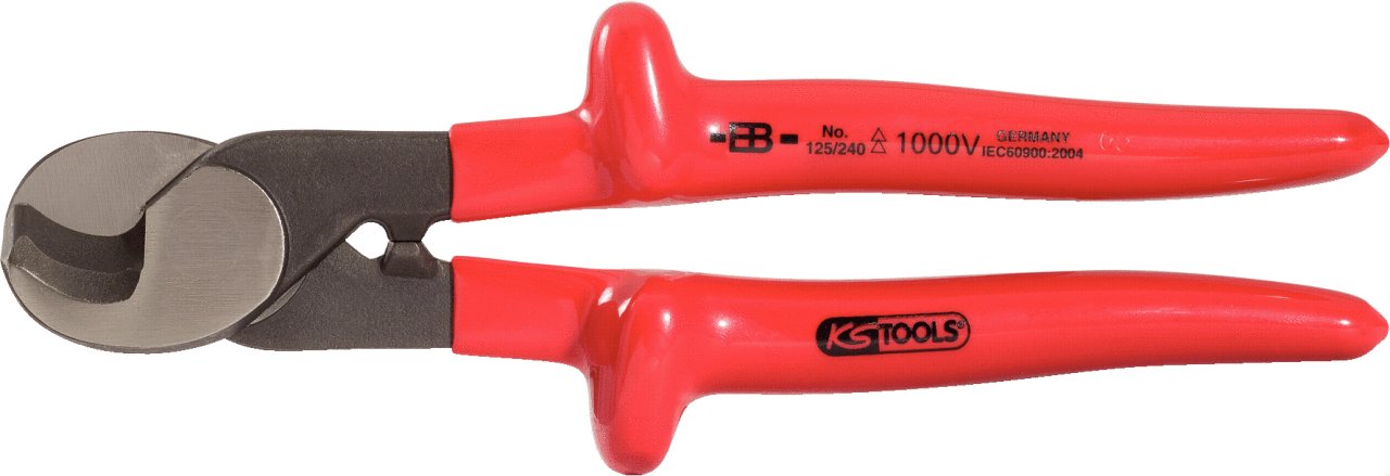 KS TOOLS 1000V Cable Shear 240mm - Heavy Duty Wire Cutter for Electricians