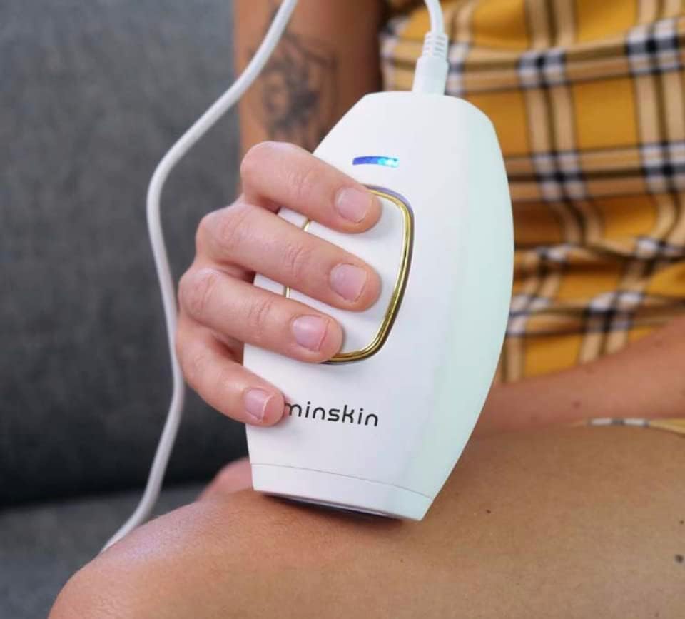 Permanent Hair Removal Device for Women & Men - At-Home IPL Laser Hair Remover for Face, Upper Lip, Arms, Legs, Armpits | Painless & Effective for Smooth Skin | Perfect for Pre-Wedding, Beach Vacation & Daily Skincare Routine