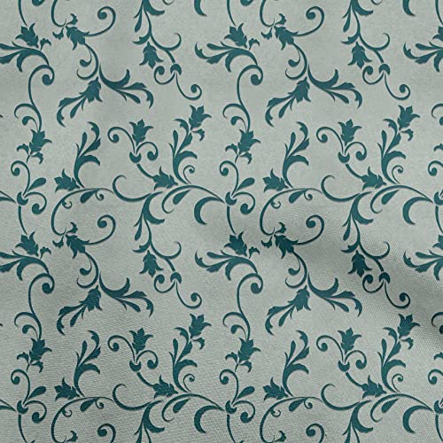 Dusty Teal Green