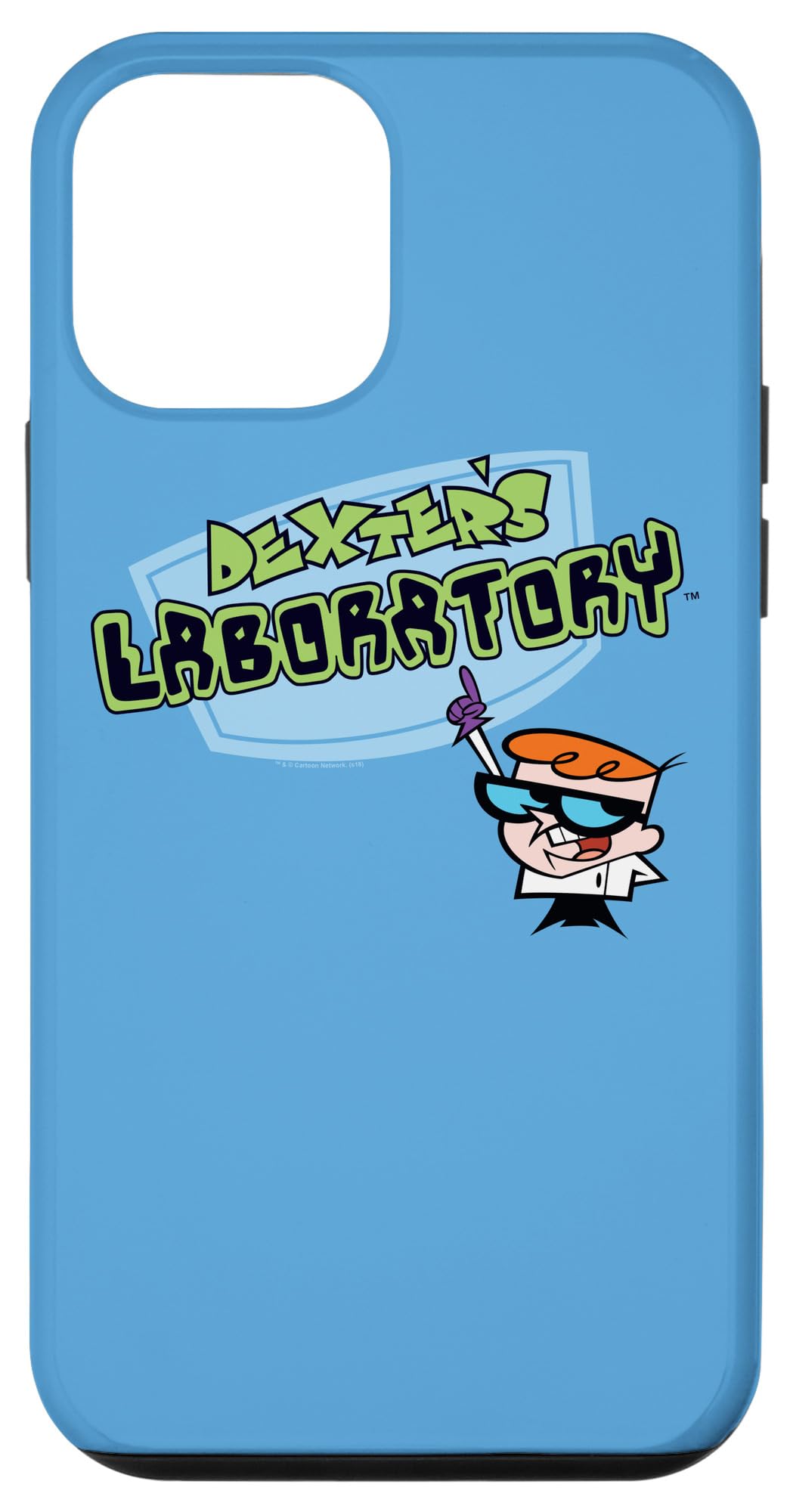 iPhone 12 Mini Phone Case with Dexter's Laboratory Logo - Cartoon Inspired Protective Cover for Apple iPhone 12 Mini - Perfect for Fans, Gifts & Everyday Use