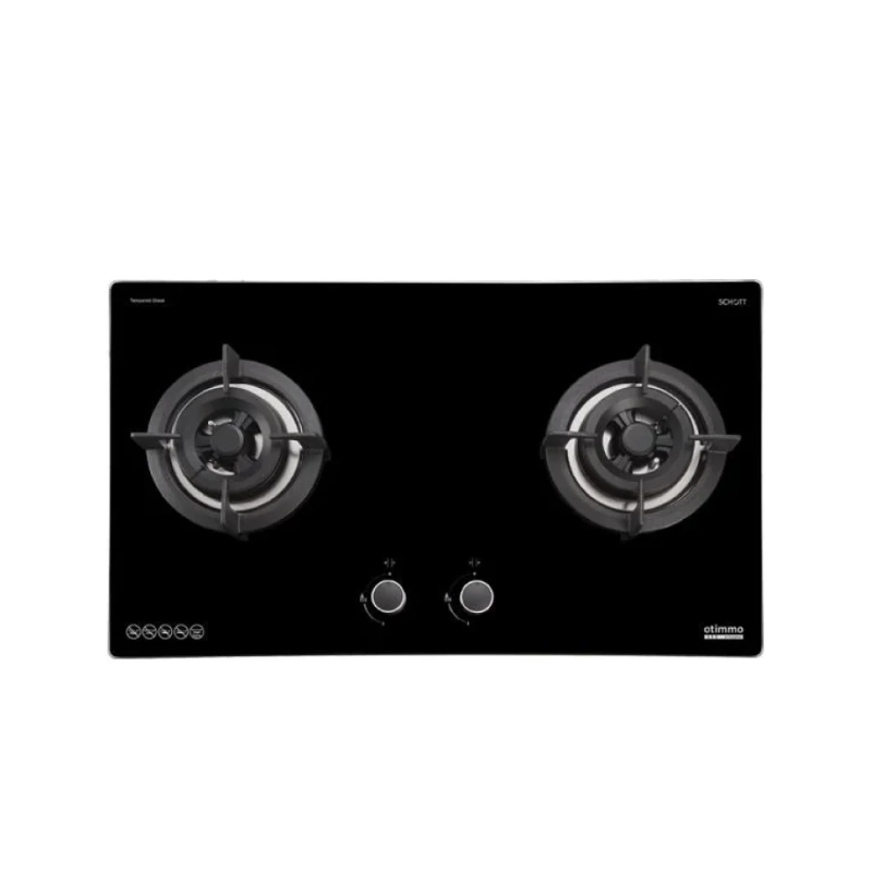 Europace ECH9148A 90cm Premium Inclined Range Hood + EBH3291U OTIMMO 2 Burner 90CM Stainless Steel Built-in Gas Cooktop - Perfect for Modern Kitchens & Professional Cooking