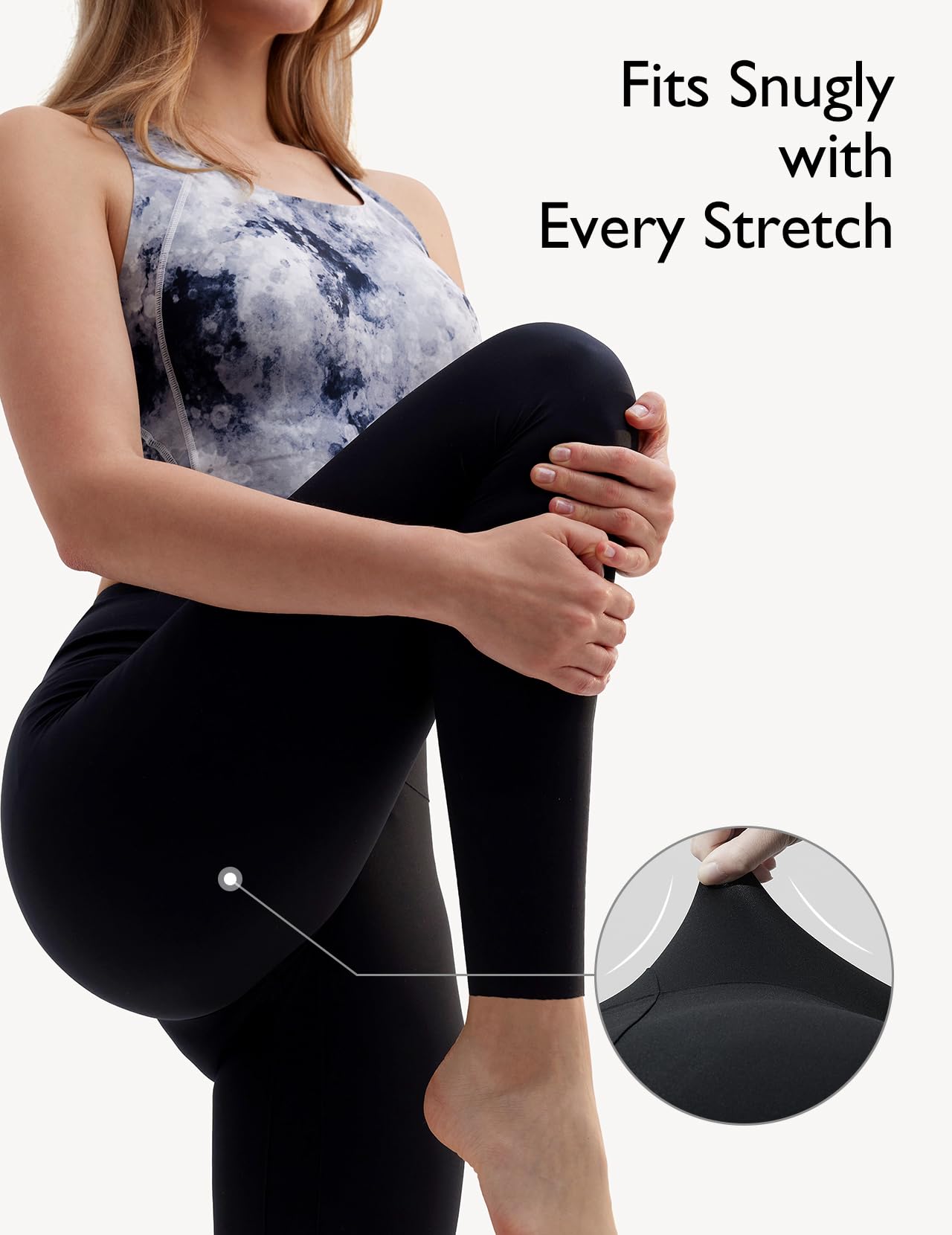High-Waisted Seamless Yoga Pants for Women - No See Through Workout Leggings with Pockets - Perfect for Gym, Running, Pilates & Lounge Wear