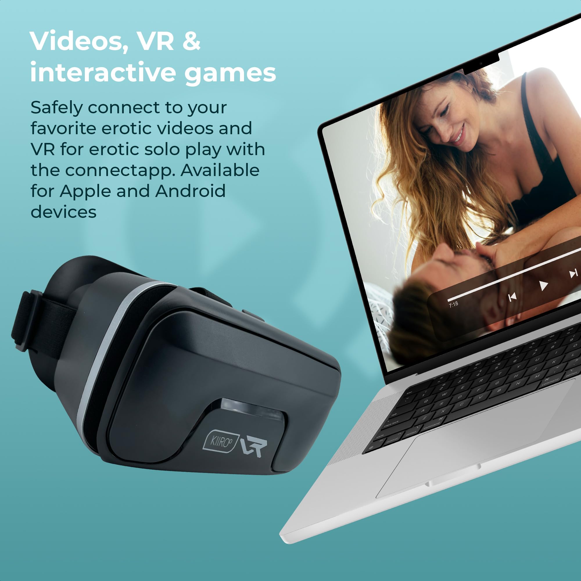 Premium Kiiroo Pearl2+ G Spot Vibrator for Women - Interactive Remote Control Dildo with FeelConnect App - Couples Sex Toy for Long Distance & Solo Play - Enhance Intimacy & Pleasure in Bedroom or Travel