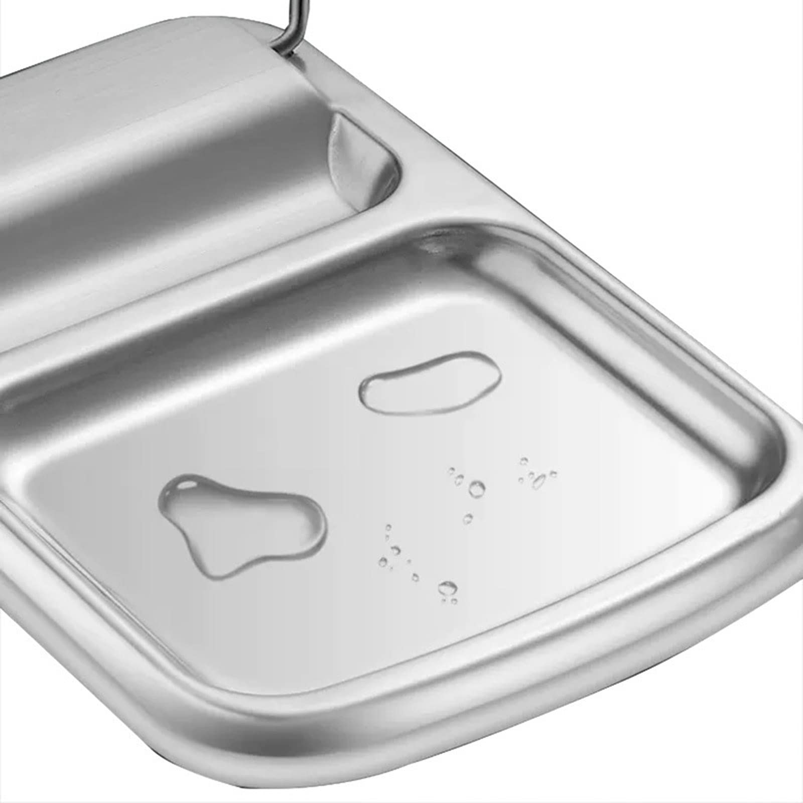 Stainless Steel Pot Lid Holder & Kitchen Utensil Organizer - Heat-Resistant Countertop Rack with Tray for Spoons, Ladles & Cooking Tools - Perfect for Small Kitchens & Space-Saving Storage