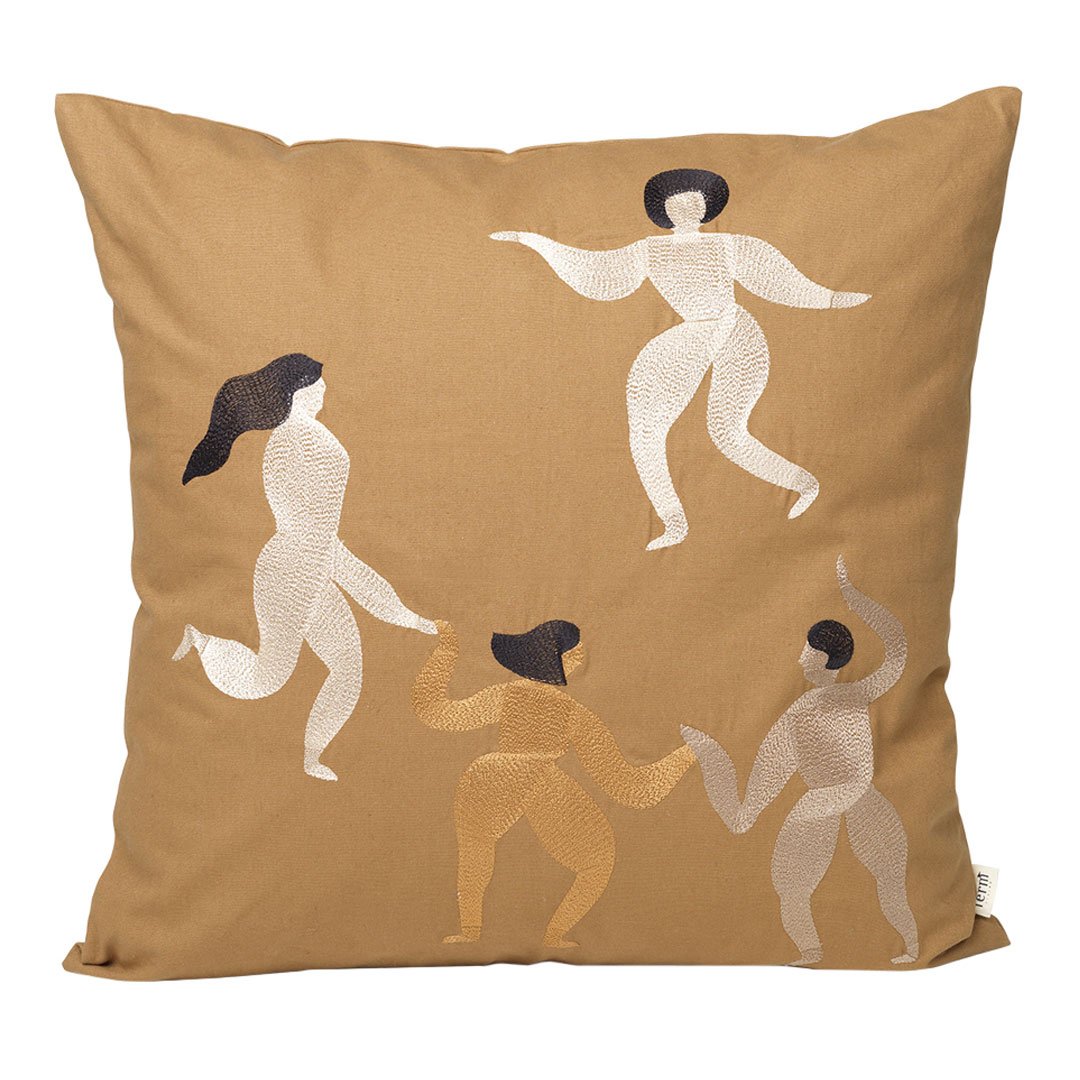 Ferm Living Free Cushion - Stylish Decorative Throw Pillow for Sofa, Bed & Home Decor - Perfect for Living Room, Bedroom & Cozy Spaces