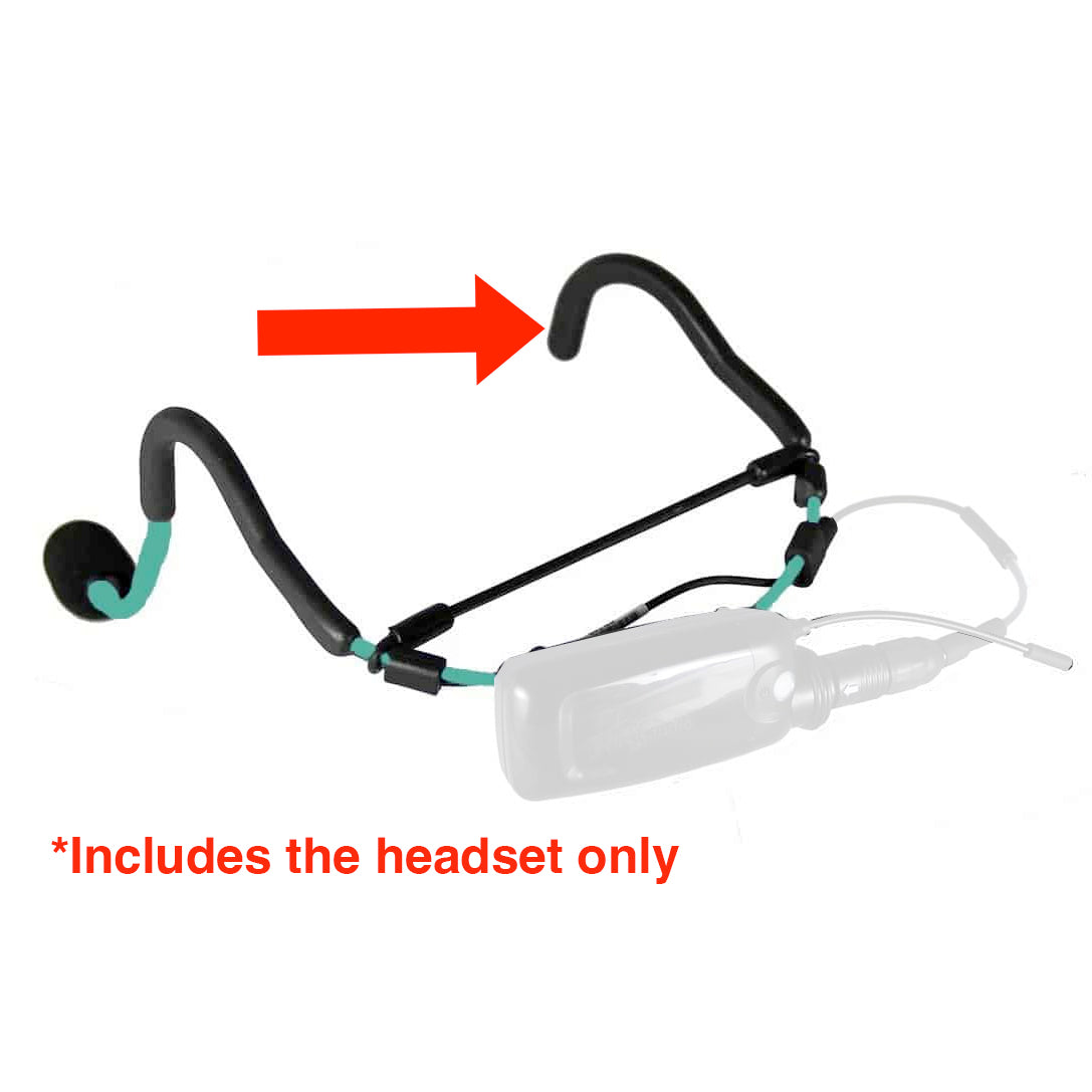 Mini TX EMic Wireless Fitness Headset Microphone - Compatible with MTU8 Transmitter (Sold Separately) | Perfect for Gym Workouts, Running & Online Fitness Coaching