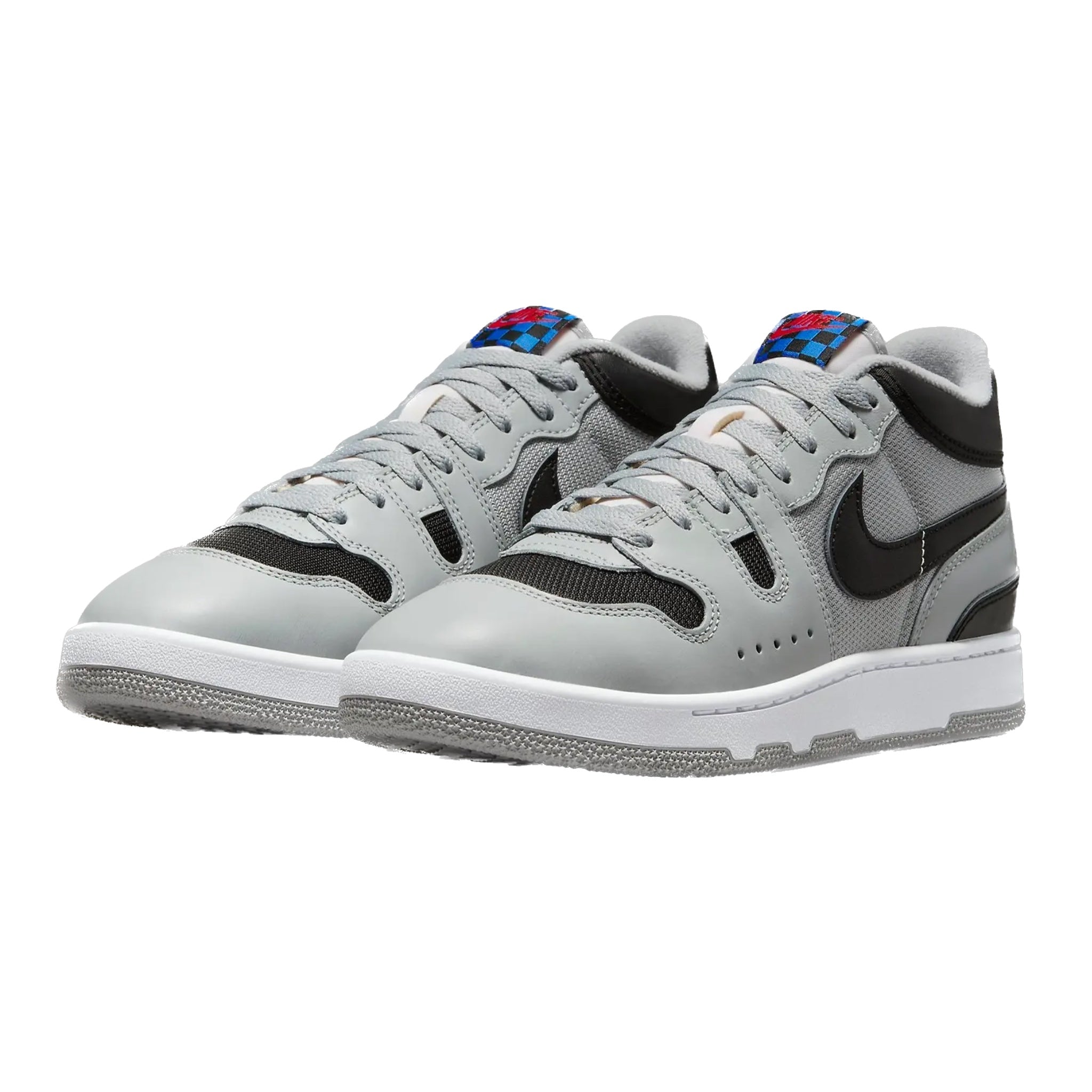 Nike Mac Attack QS SP Light Smoke Grey Black White Sneakers - Men's Retro Running Shoes for Casual Wear & Street Style