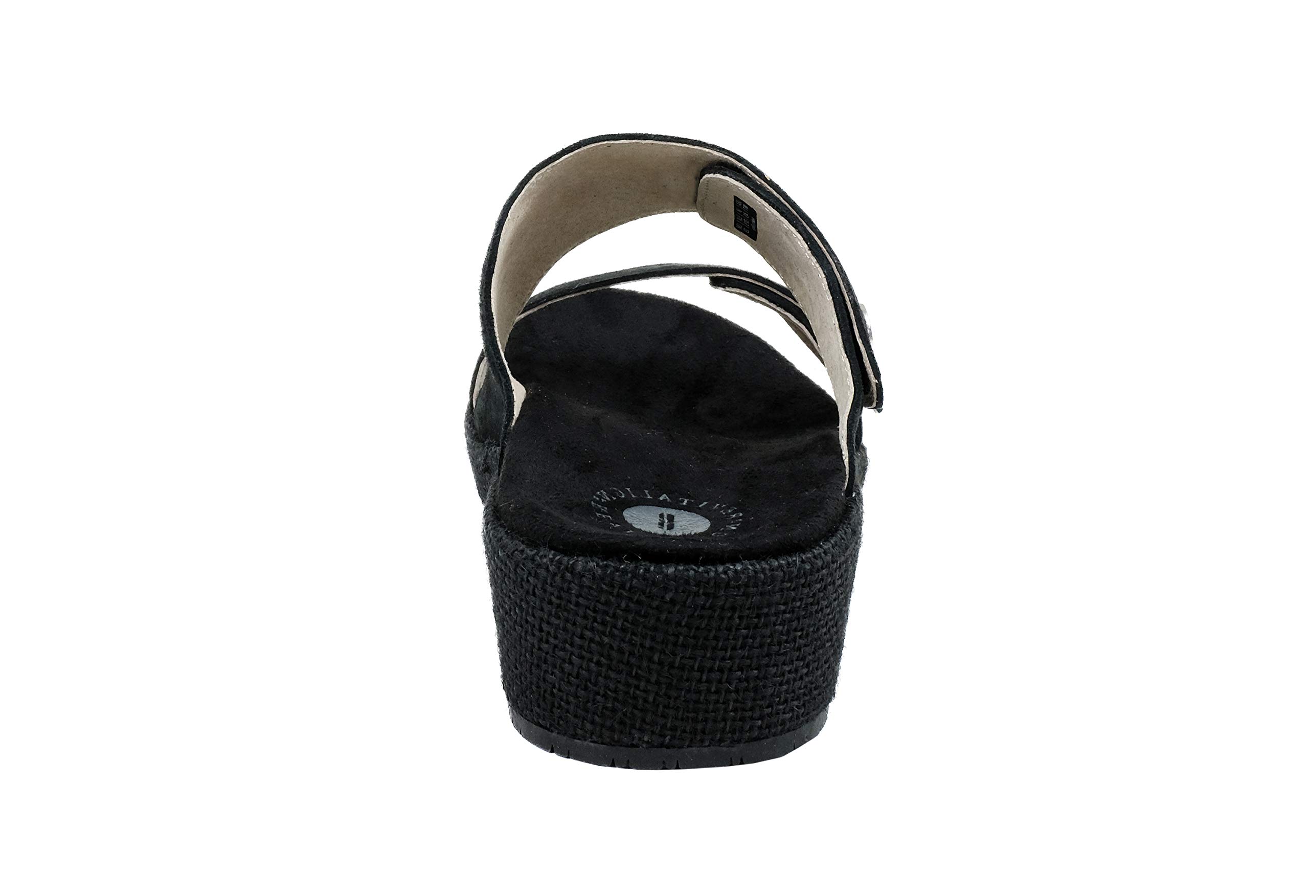 REVITALIGN Women's Comfortable Wedge Sandals with Arch Support - Stylish Summer Casual Shoes for Walking, Travel & Beach Outfits