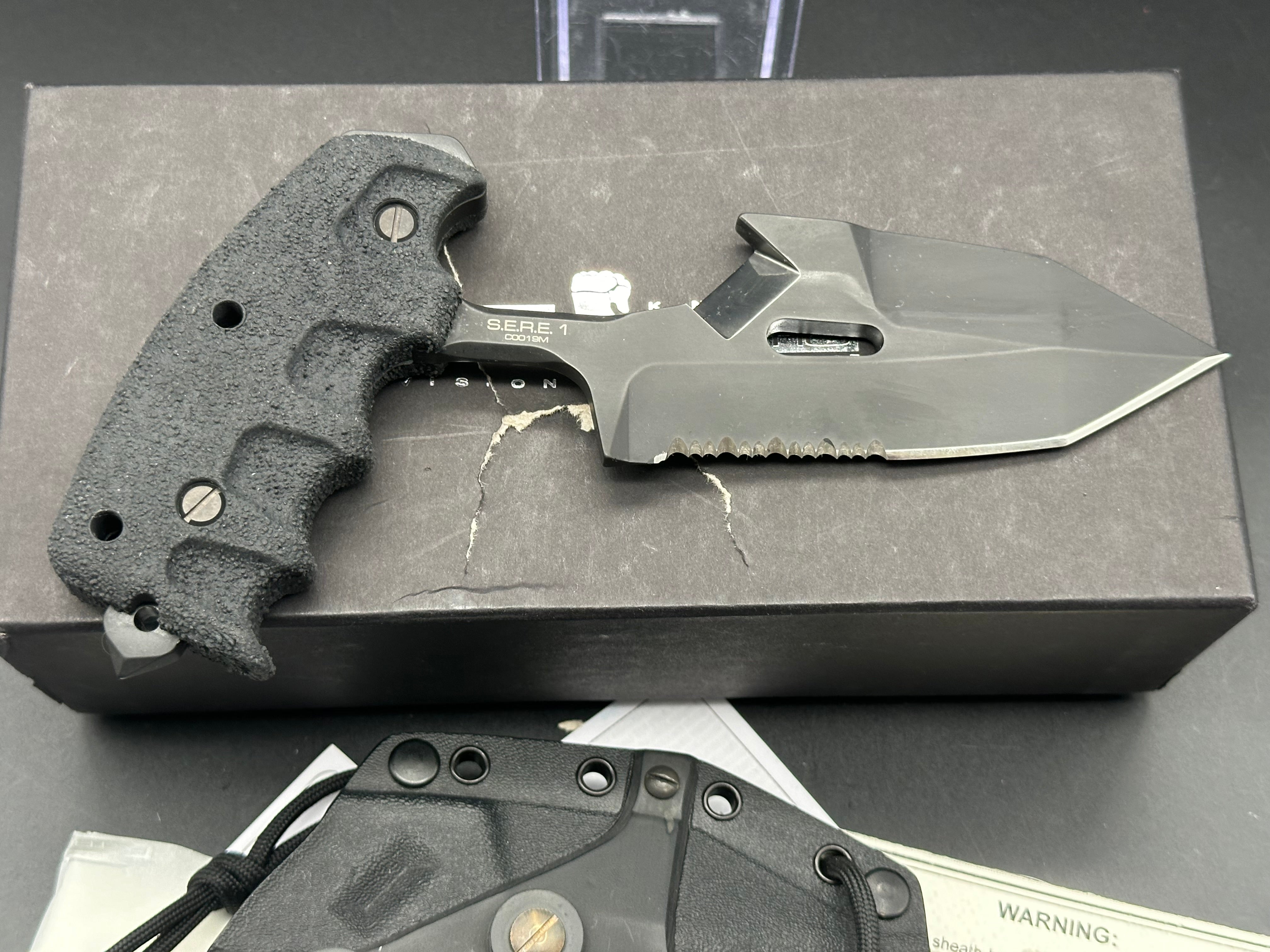 Extrema Ratio S.E.R.E 1 Tactical Fixed Blade Knife - 5.875