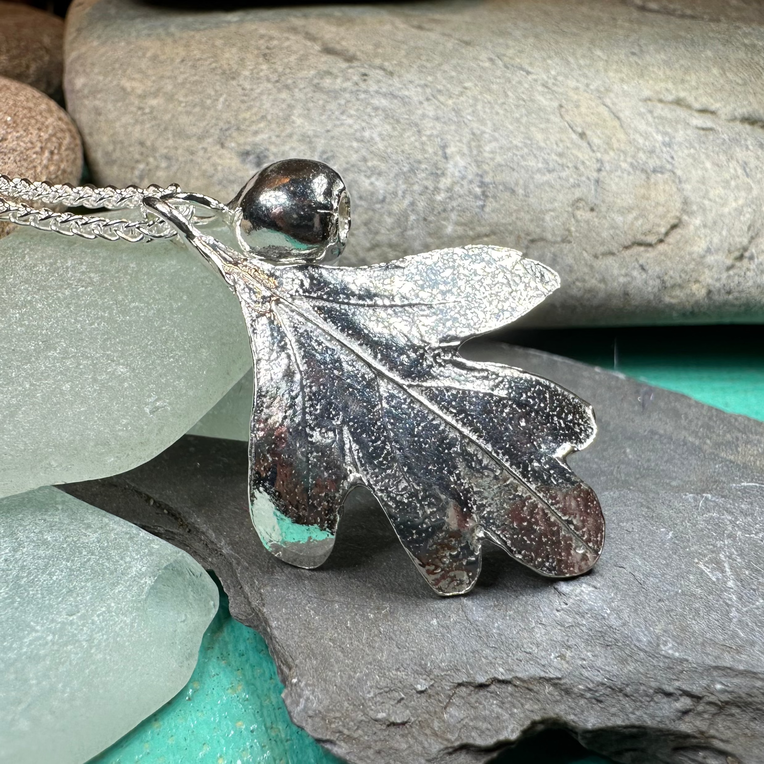 Fairy Tree Hawthorn Leaf Necklace - Elegant Nature-Inspired Jewelry for Women | Perfect for Boho, Festival, and Everyday Wear