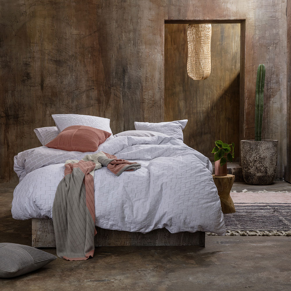 Premium Fletcher White Quilt Cover Set - King Size Bedding for Luxurious Comfort | Perfect for Master Bedrooms, Guest Rooms & Hotel Decor