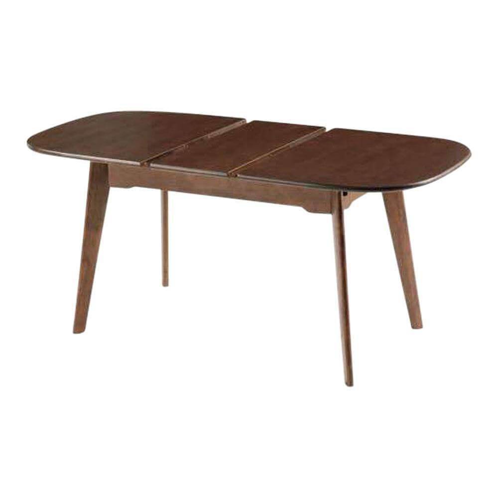 Maduree Extendable Wooden Dining Table Set - 6 to 10 Seater Expandable Wood Table with Chairs for Kitchen, Dining Room & Outdoor Entertaining