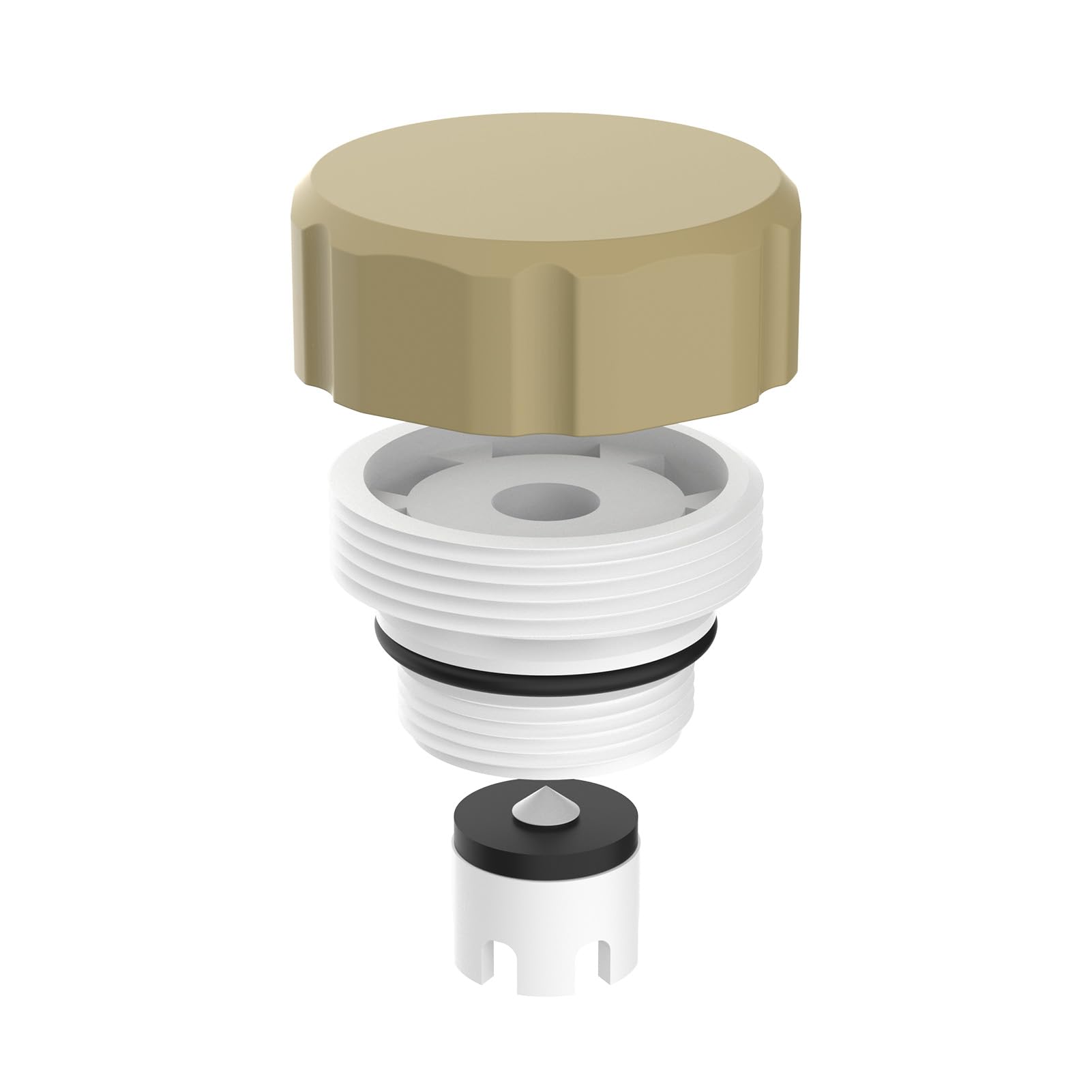VAC-VBK-X1B Vacuum Breaker Kit - Anti-Siphon Frost Free Sillcock Valve Replacement Parts - Repair Accessories for Outdoor Faucets & Garden Hose Bibs - Perfect for Home Plumbing Maintenance & Winterization