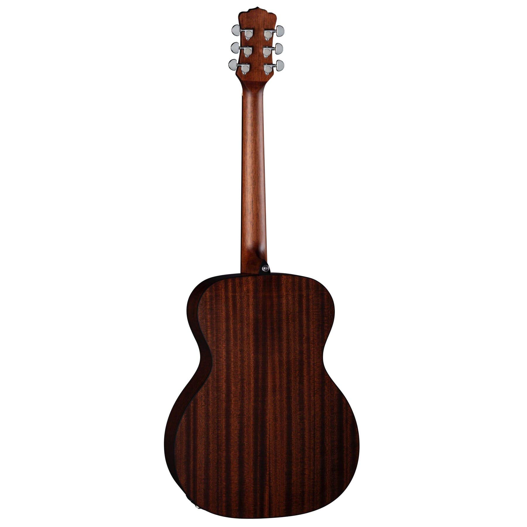 Luna Wabi Sabi Solid Top Folk Acoustic-Electric Guitar Bundle with Gig Bag, Tuner, Strings & Accessories - Perfect for Beginners, Performances & Travel | Includes Austin Bazaar Instructional DVD