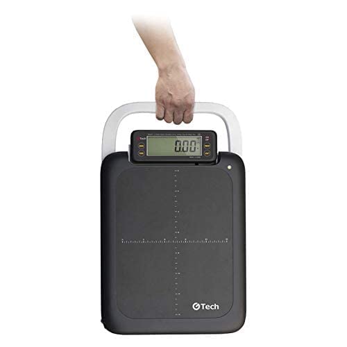 GTech GL-6300L Portable Bench Scale - 300lbs Capacity Digital Scale with Dual Range (0-150x0.05lbs/150-300x0.1lbs), LB/KG Switchable, NTEP Certified for Trade - Perfect for Shipping, Warehouse, Retail & Industrial Use