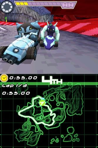 Ben 10 Galactic Racing Game for Nintendo DS - Action-Packed Adventure Game for Kids | Perfect for Travel, Birthday Gifts & Family Game Nights