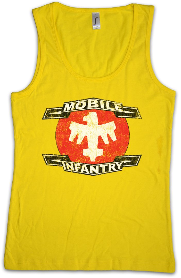 Women's Mobile Infantry Logo Tank Top - Gym, Fitness & Workout Shirt for Training & Casual Wear | Perfect for Running, Yoga & Outdoor Activities