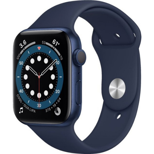 Apple Watch Series 6 40mm GPS Smartwatch - Blue Aluminum Case with Sport Band | Fitness Tracker, Heart Rate Monitor & Water Resistant for Running, Swimming & Daily Use