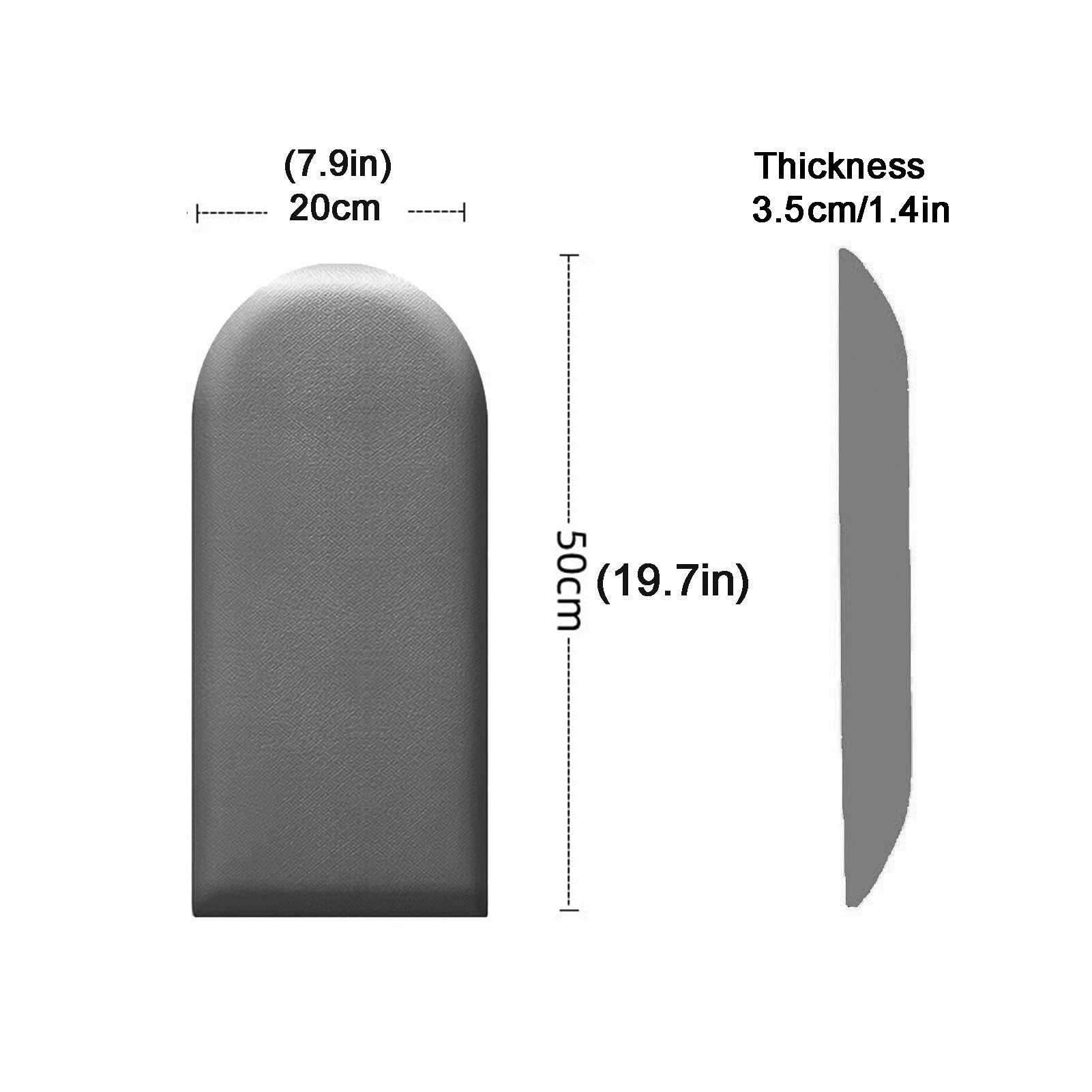 3D Soft Wall Cushion Panels - Peel & Stick Upholstered Headboard Wall Pads (10pcs, Off-White) - Decorative & Protective Wall Stickers for Bedroom, Living Room & TV Wall - Easy Installation & Sound Absorption