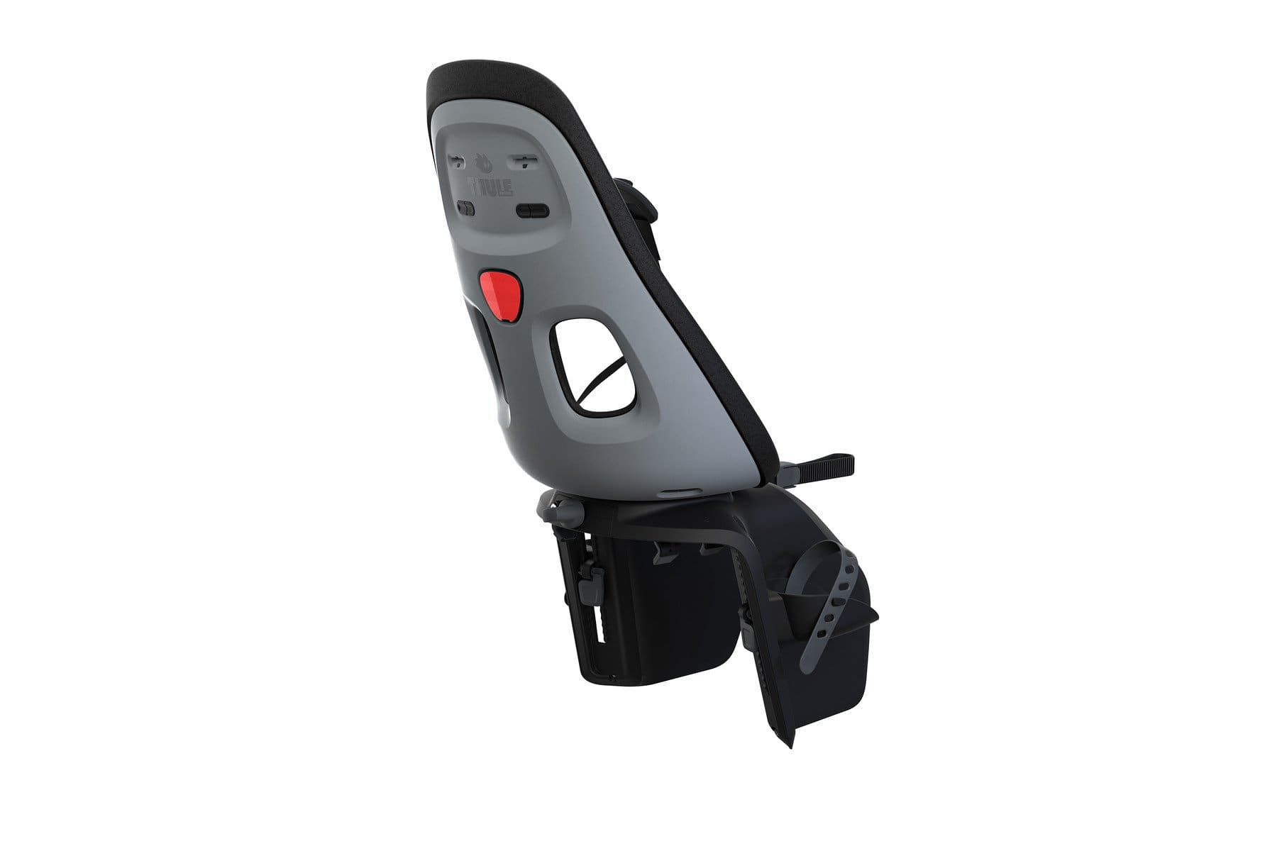 Thule Yepp Nexxt Maxi Rack Mount Child Bike Seat - Safe & Comfortable Kids Bicycle Carrier for Cycling Adventures with Toddlers