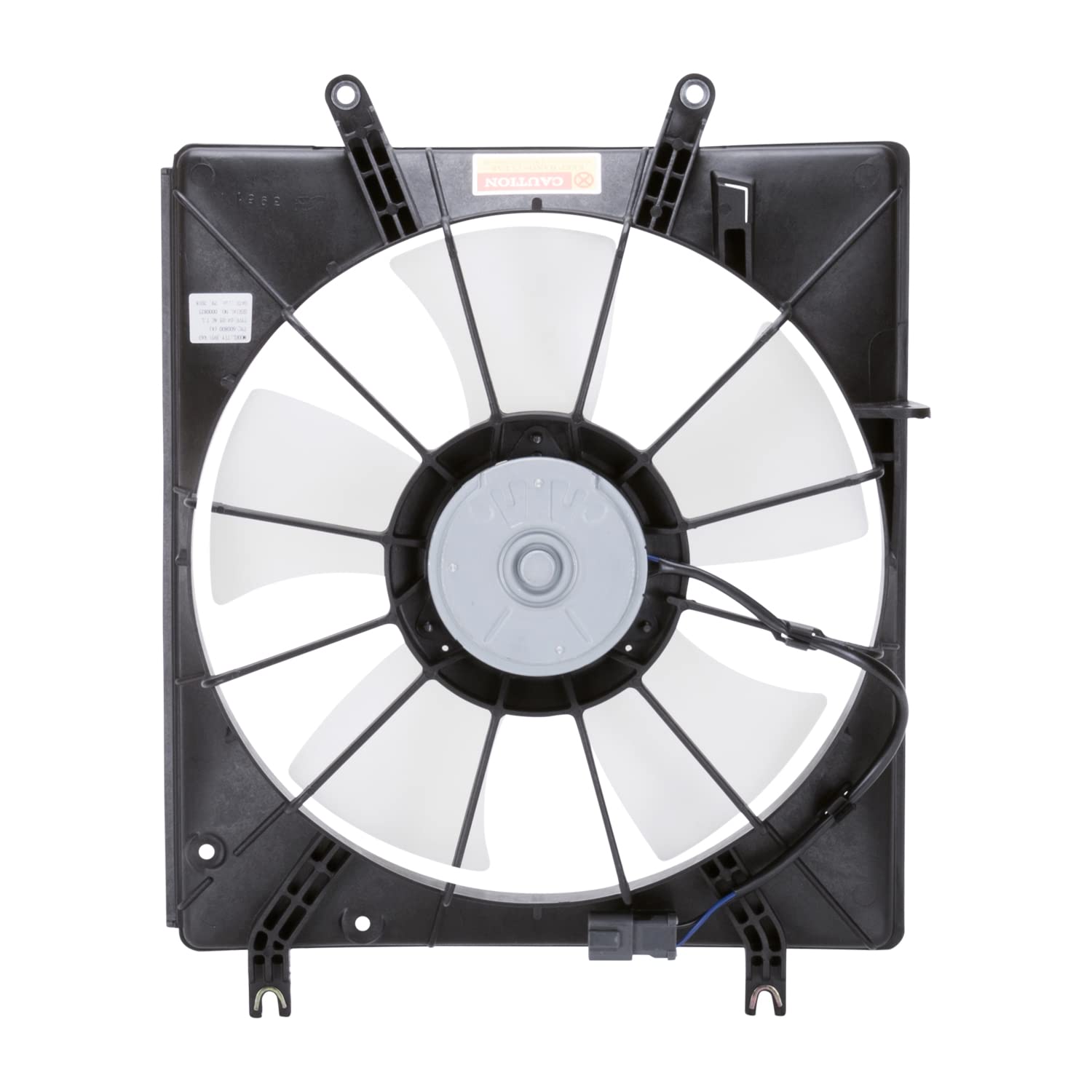 TYC 600800 Cooling Fan Assembly Replacement for 2004-2006 Acura TL - Black - High Performance Radiator Cooling Fan for Engine Overheating Protection - Perfect for Summer Driving & Heavy Traffic Conditions