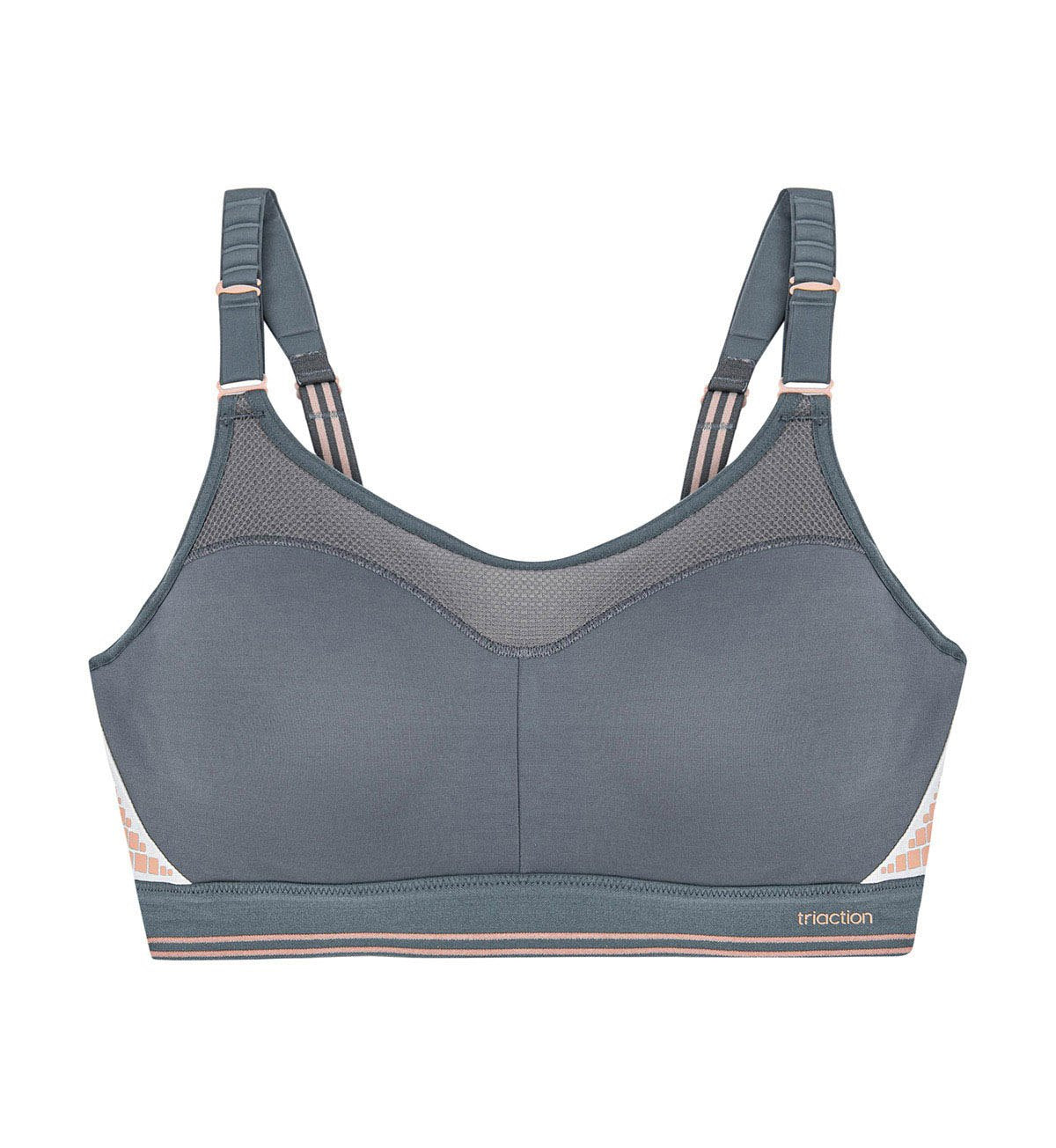 TRIACTION CONTROL LITE MINIMIZER SPORTS BRA - High Support Workout Bra for Running, Yoga & Gym - Comfortable Breathable Activewear for Women