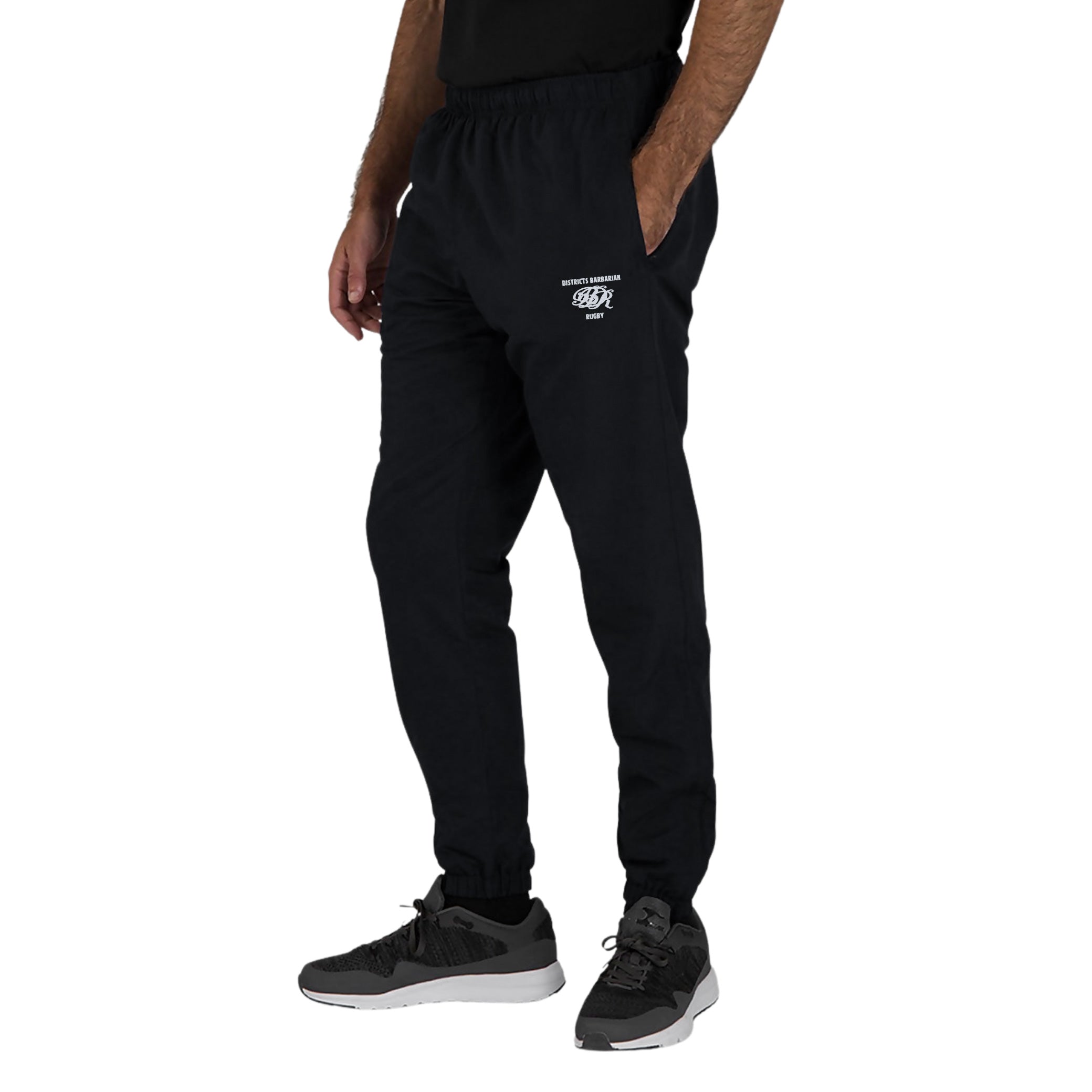 Districts Barbarian RFC CCC Track Pants - Men's Athletic Joggers for Running, Training & Gym Workouts - Comfortable & Breathable Workout Pants for Active Lifestyle