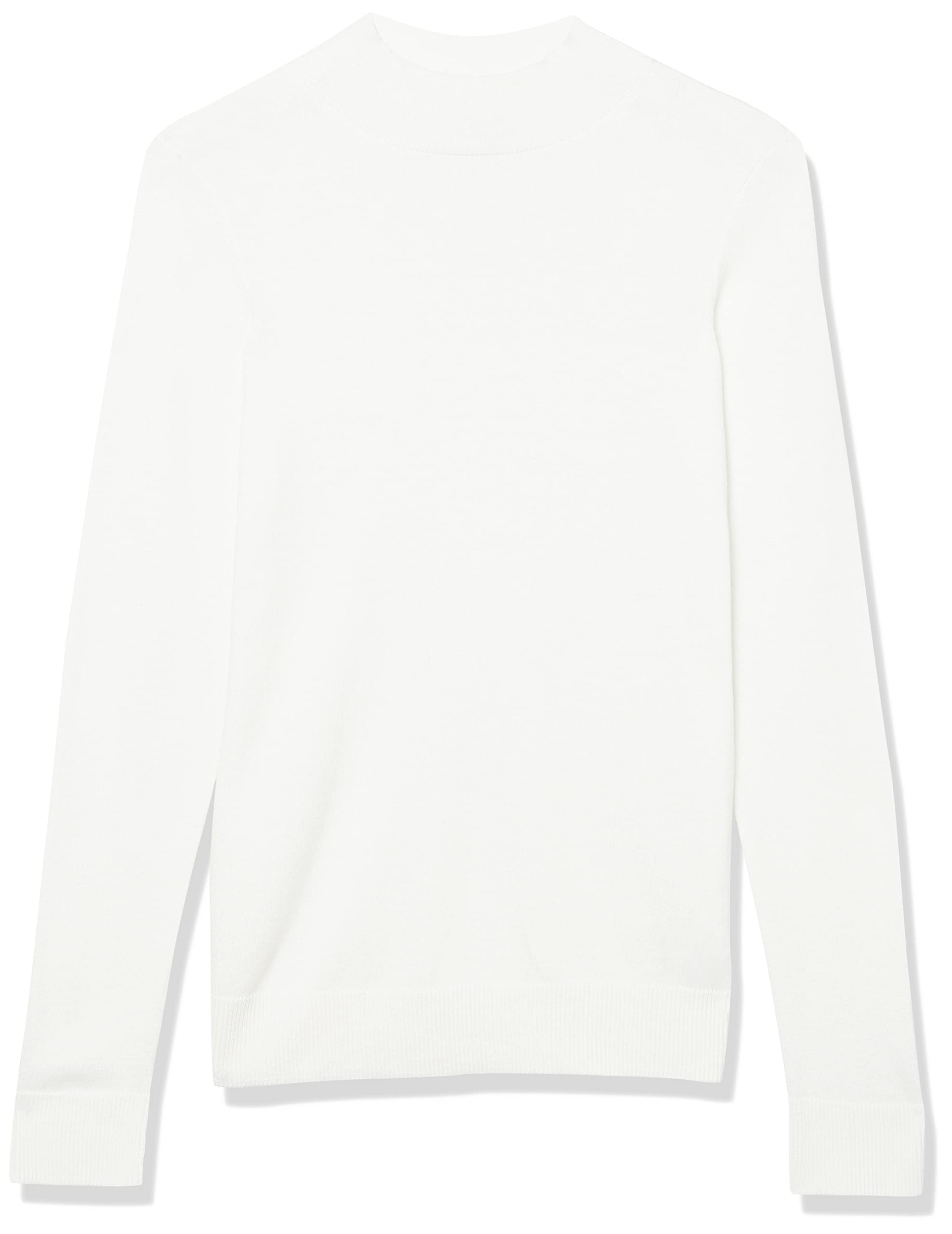 Amazon Essentials Women's Lightweight Mockneck Sweater - Soft Stretch Knit Pullover for Casual Wear & Layering (Plus Size Available) | Perfect for Office, Fall Outfits & Cozy Weekends