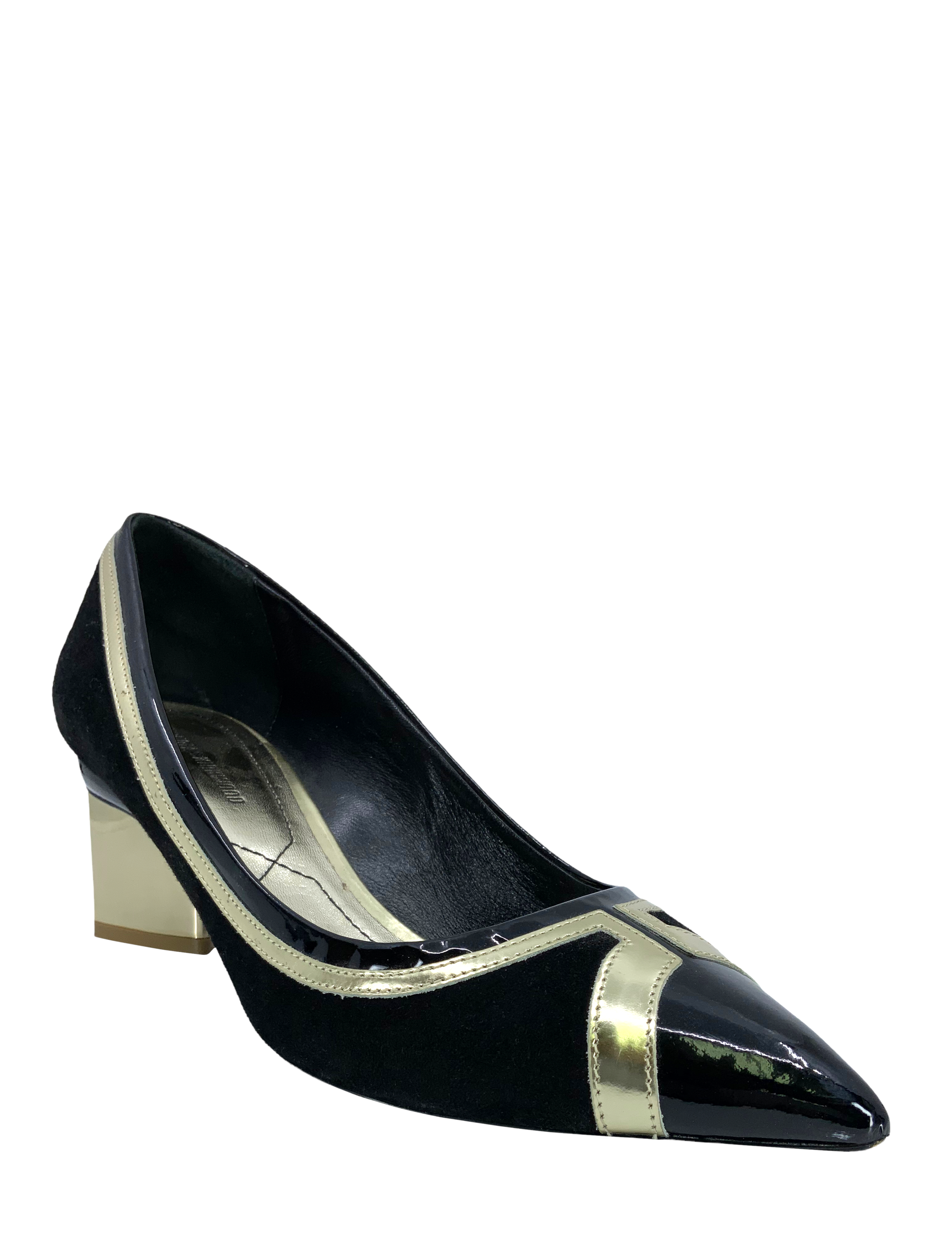 NICHOLAS KIRKWOOD Prism Suede Pumps Women's Size 7.5 | Elegant High Heels for Parties, Weddings & Office Wear