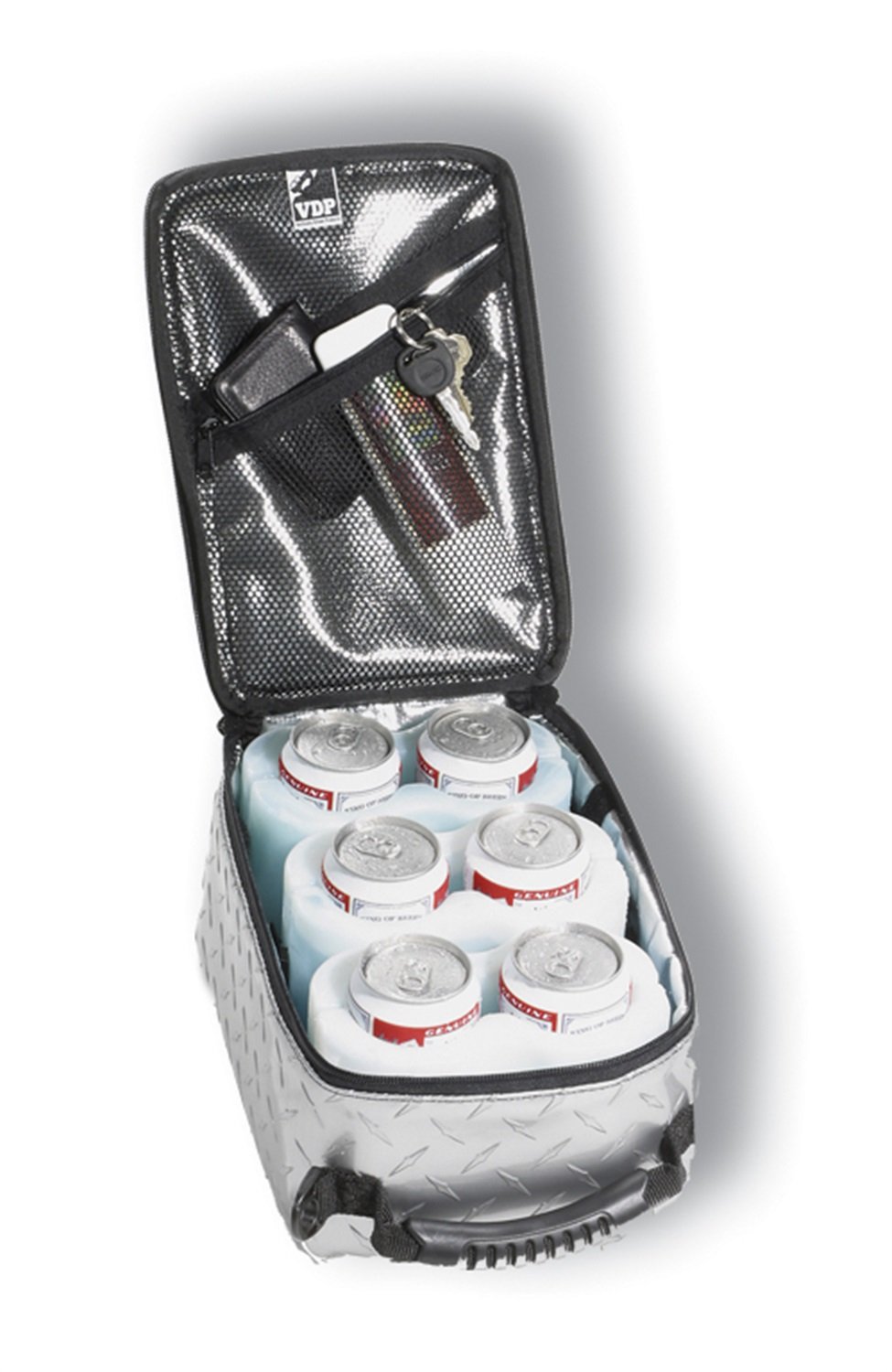 VDP 9621 Premium Road Trip Cooler - 50 Quart Portable Ice Chest for Camping, Beach, Tailgating & Outdoor Adventures - Leakproof & Insulated Cooler Box for Food, Drinks & Picnics