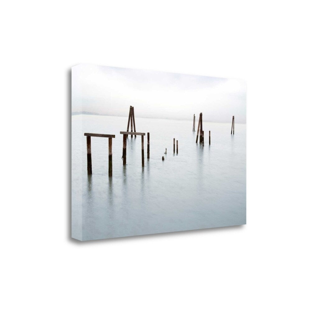Antique Pier 79 by Alan Blaustein - Premium Fine Art Giclee Print on Gallery Wrapped Canvas - Ready to Hang Wall Decor for Living Room, Bedroom & Office