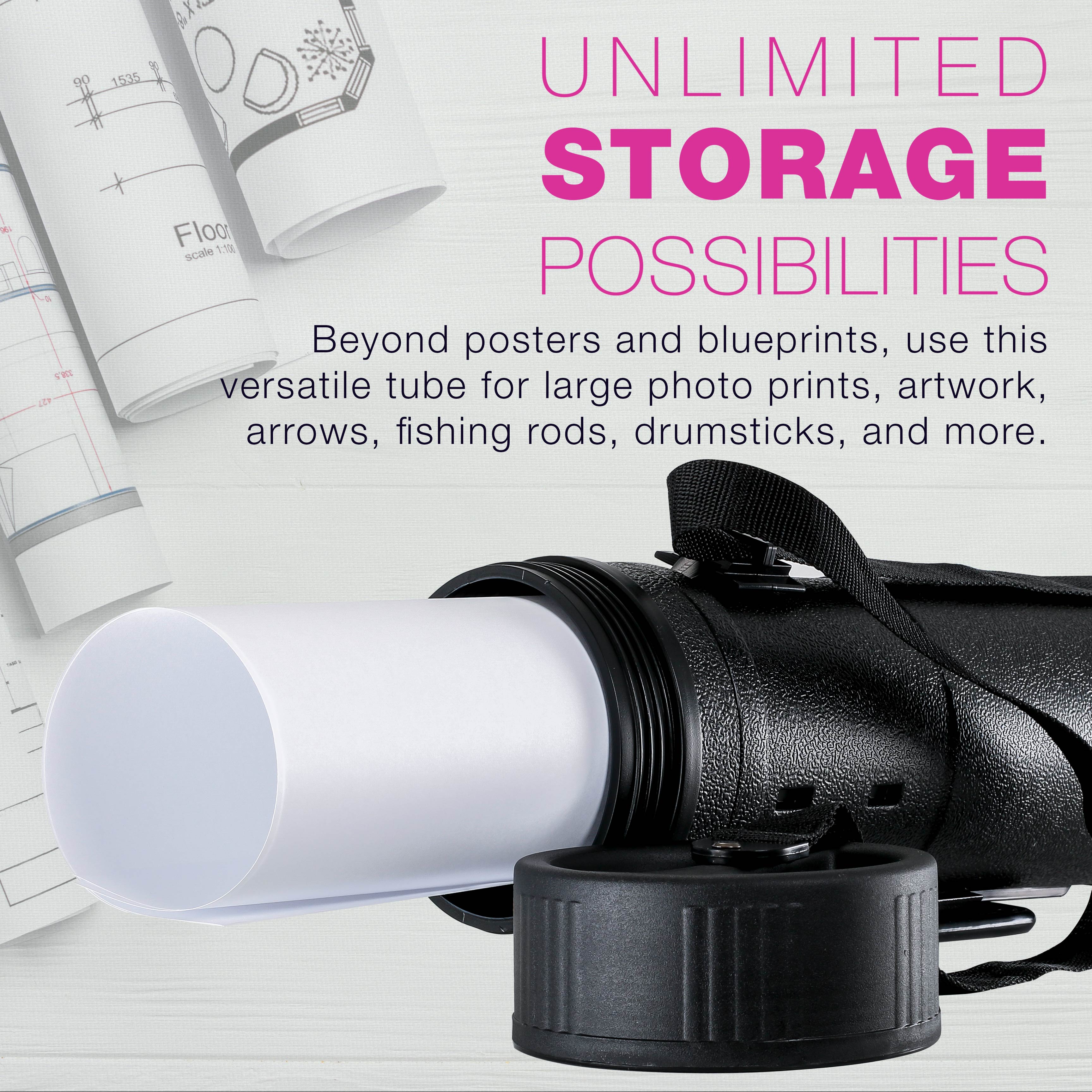 X-Large Telescoping Poster Tube - Adjustable 32