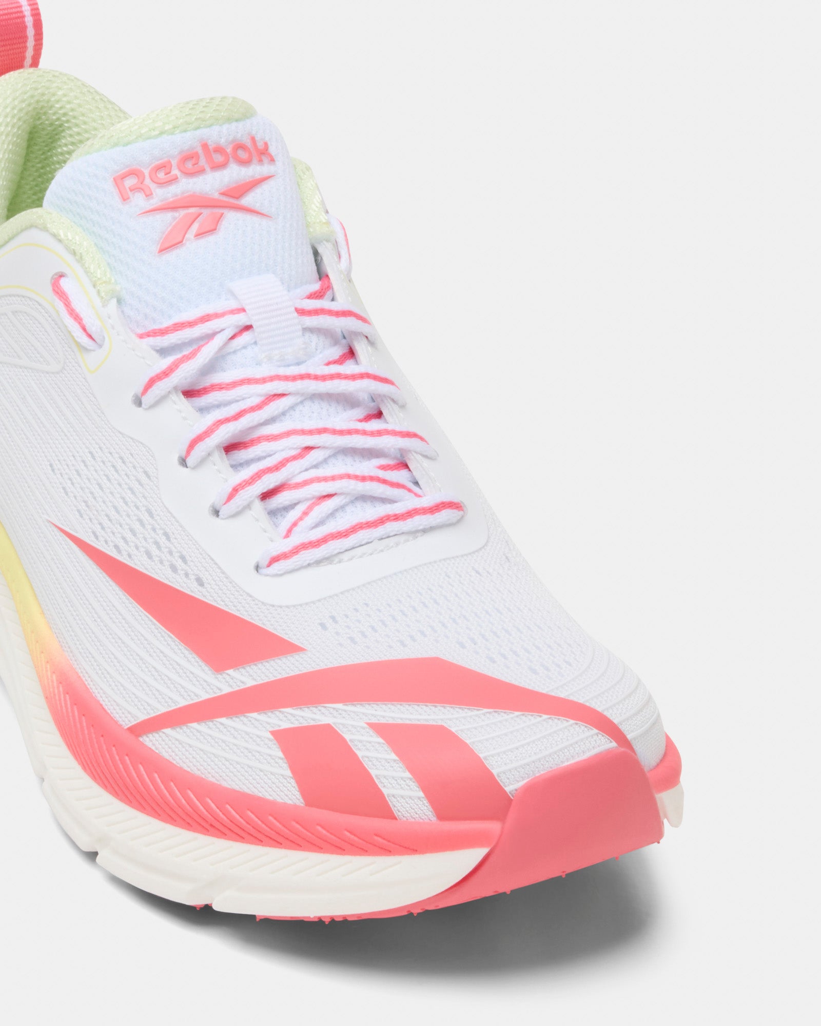 Road Strider Running Shoes for Men & Women - White, Yellow Haze, Passion Pink - Lightweight & Comfortable for Jogging, Walking, Gym Workouts