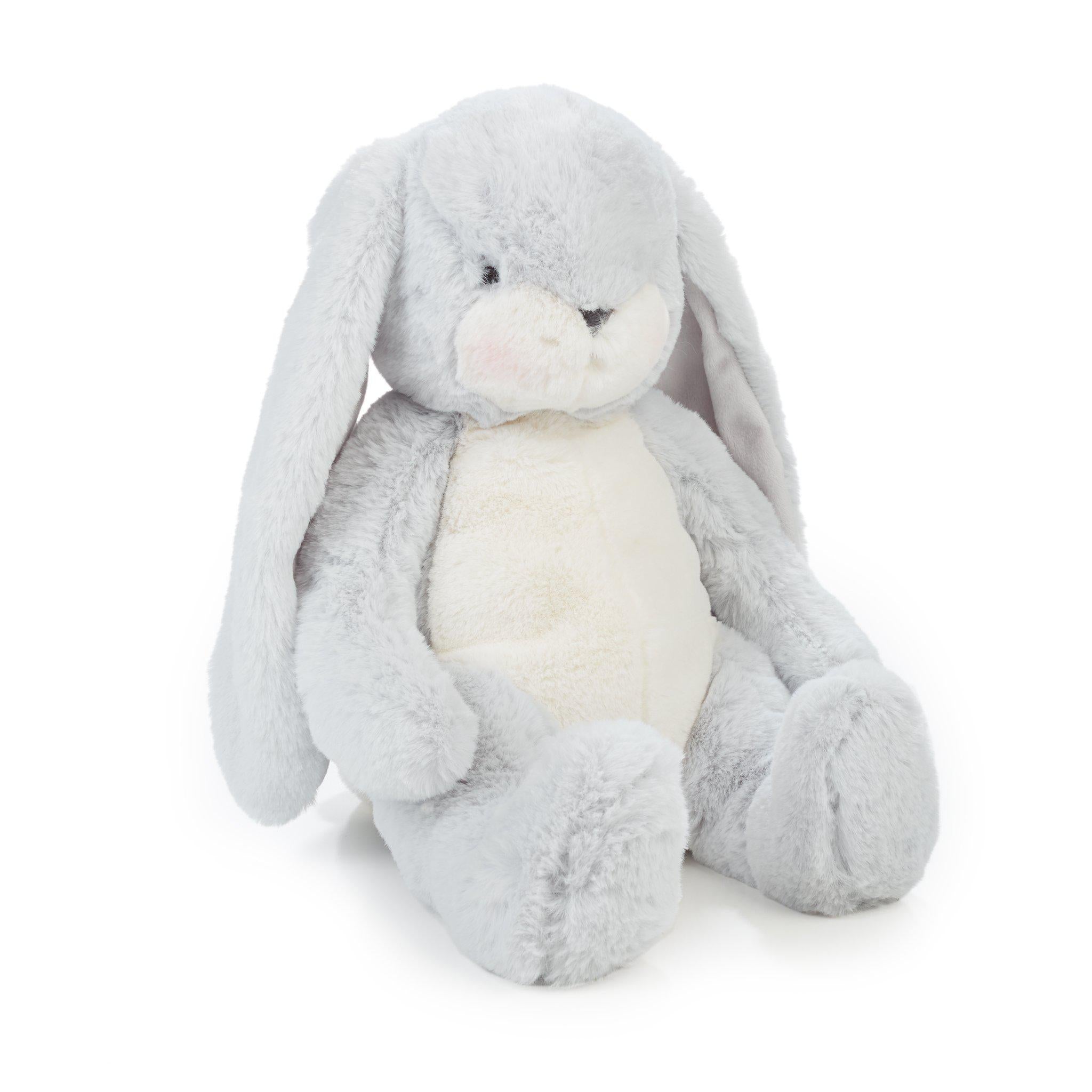 Limited Edition Holiday Little Nibble Grey Bunny Plush Toy - Retired Collectible Stuffed Animal for Christmas Decor & Gift Giving