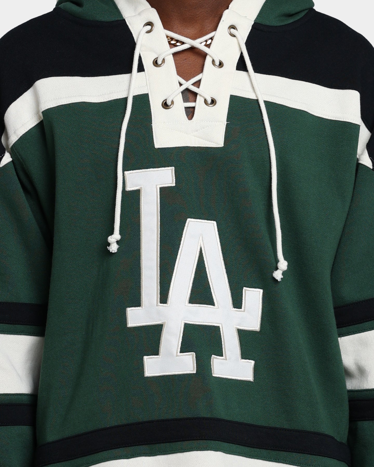 47 Brand Los Angeles Dodgers Superior Lacer Hoodie - Dark Green Baseball Pullover for Men & Women - Perfect for Game Day, Casual Wear & Sports Fan Gifts