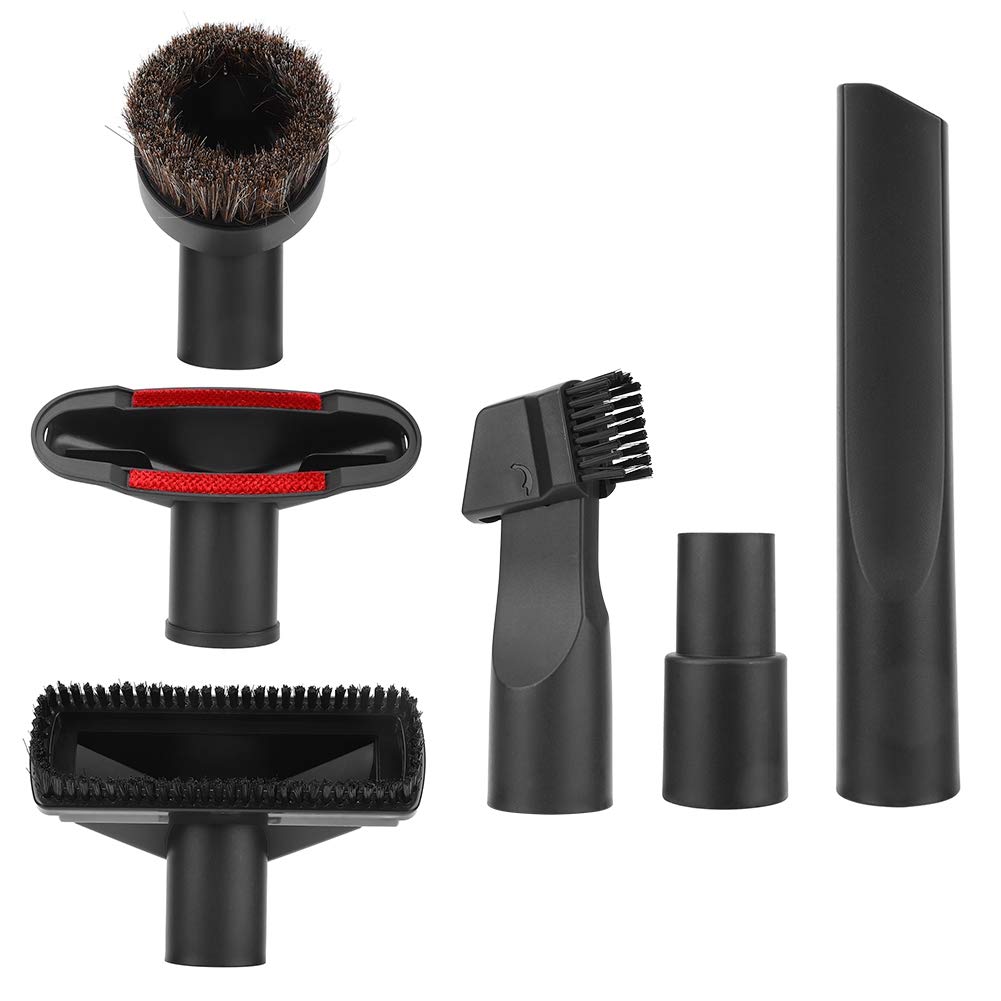 Yangsense Vacuum Brush Adapter - 6pcs Durable Cleaner Heads for Floors, Sofas & Desks