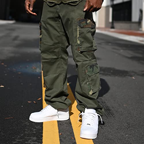 Rothco Vintage Paratrooper Fatigue Pants - Military Cargo Pants with Camouflage Pattern | Durable Tactical Pants for Outdoor Adventures, Airsoft & Hiking