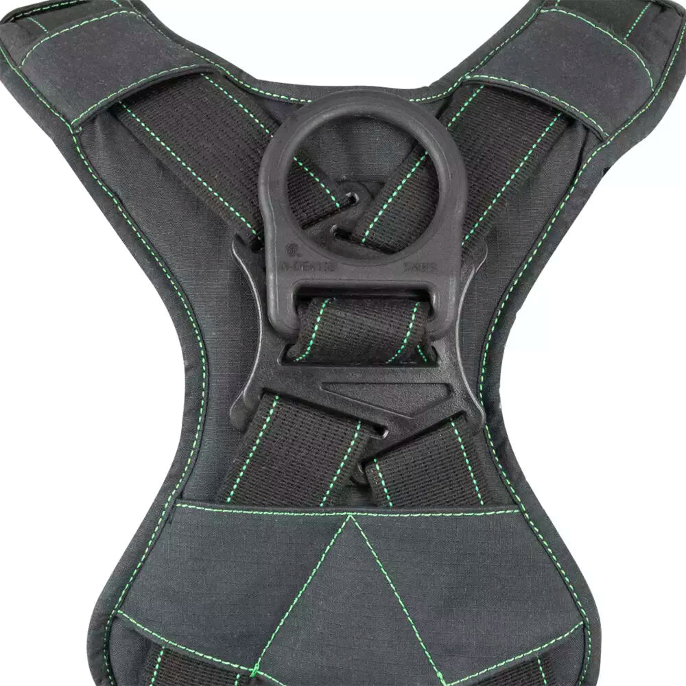 Arc Flash Full Body Harness with DE 1D, DE MB Chest & TB Legs - OSHA Compliant Safety Gear for Electrical Workers | Perfect for Utility Maintenance & Industrial Protection