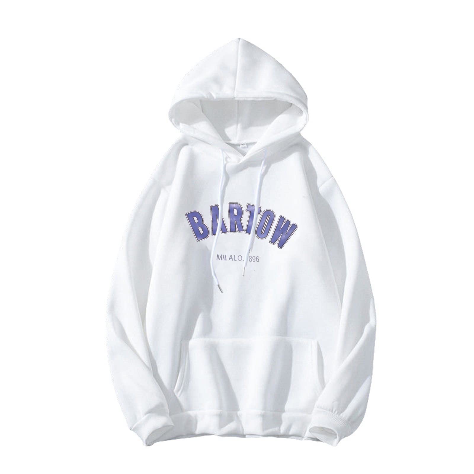Women's Casual Solid Color Hooded Sweater - Long Sleeve Letter Print Yoga Hoodie for Women | Perfect for Workouts, Lounge Wear & Outdoor Activities