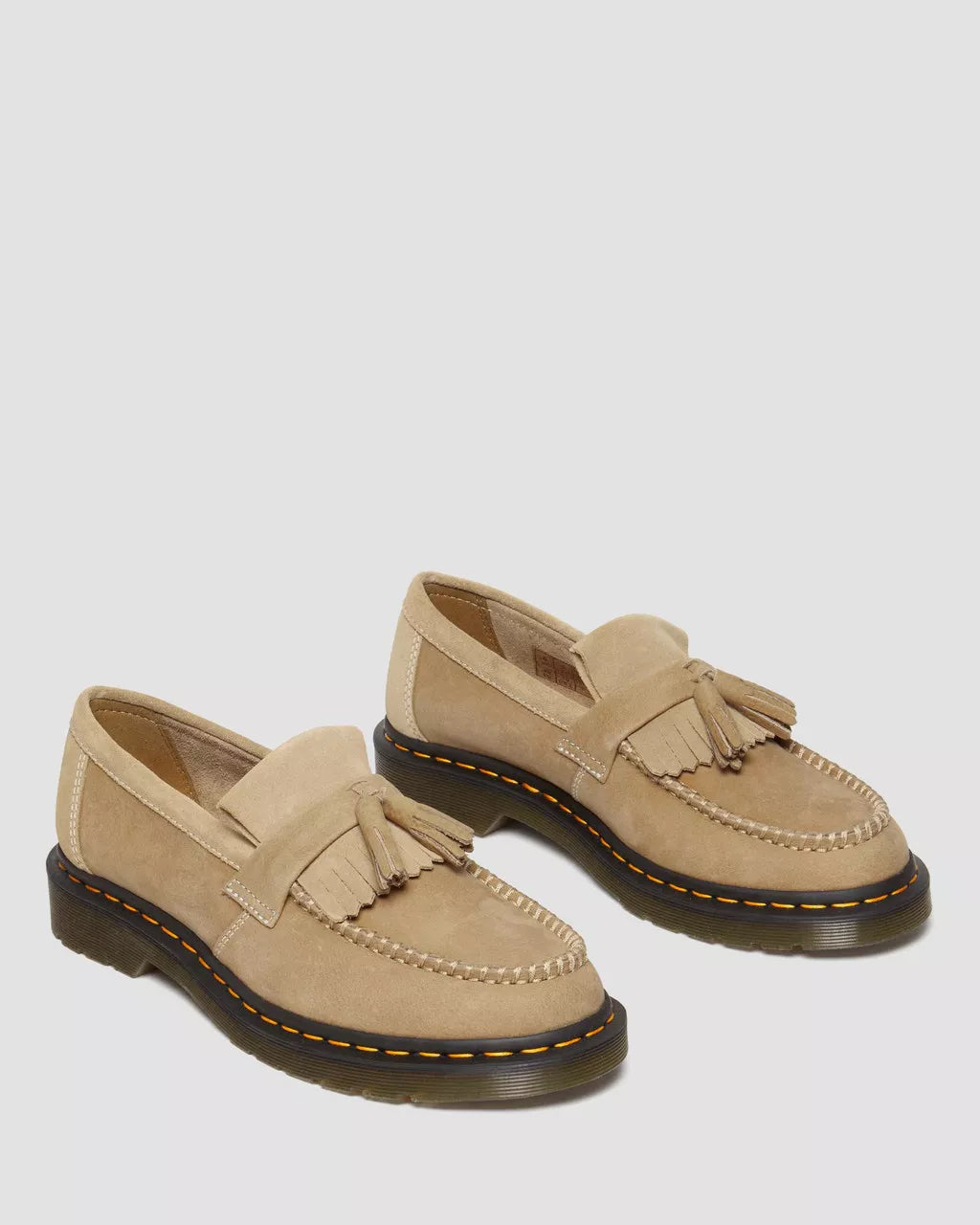 Adrian Men's Tassel Loafers - Genuine Nubuck Leather Slip-On Shoes for Business Casual & Office Wear | Comfortable Driving Shoes for Men
