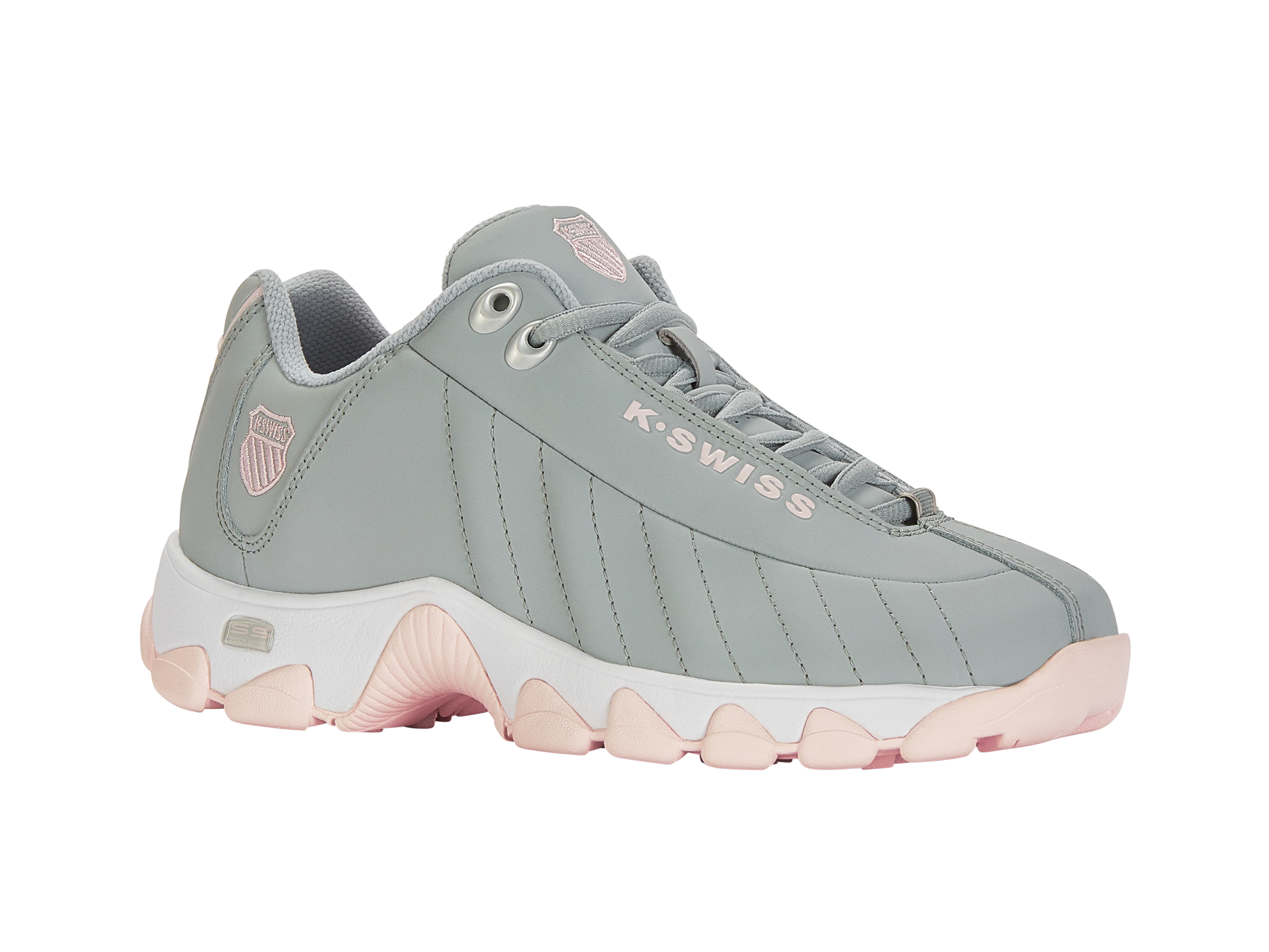 93426 025 M | ST329 CMF | Neutral Gray/Heavenly Pink Women's Running Shoes - Perfect for Jogging, Gym Workouts & Casual Wear