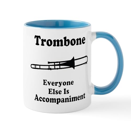 White/Blue Inside - Trombone Accompaniment Quote