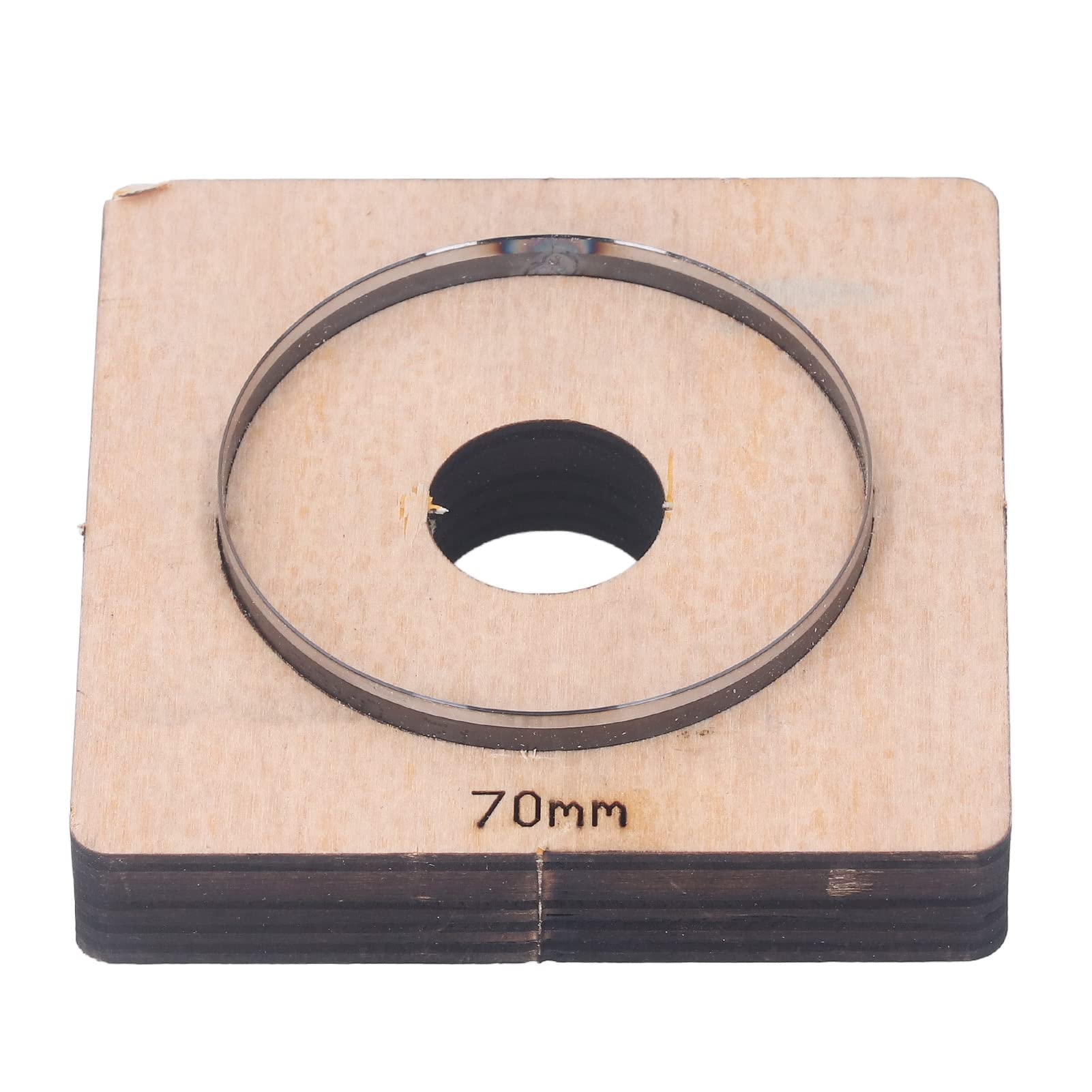 Leather Cutter Tool - 70mm Round Shape Punch Die for Leather, Paper & Rubber Crafting | DIY Leatherworking, Scrapbooking & Card Making Supplies