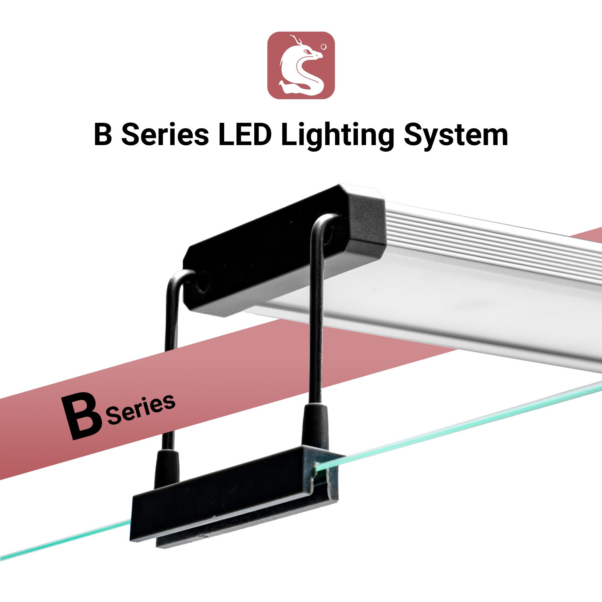 Chihiros B45 Full Spectrum LED Aquarium Light - 20.9W Energy Efficient Freshwater Fish Tank Lighting for Planted Aquariums - Perfect for Aquatic Plants and Coral Growth in Home or Office Aquascaping