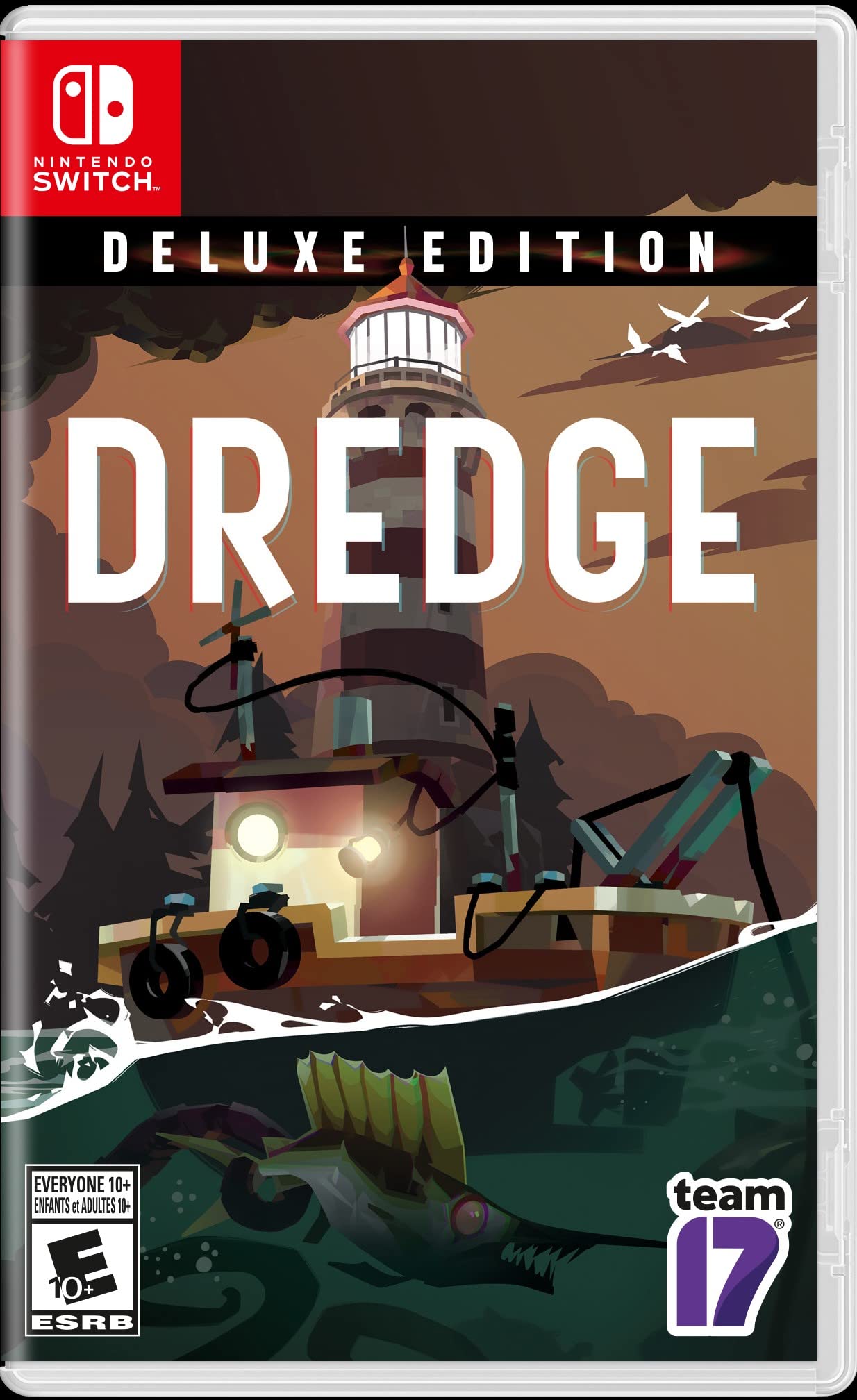 DREDGE: Deluxe Edition for Nintendo Switch - Underwater Horror Adventure Game | Perfect for Horror Fans & Switch Gamers | Play at Home or On-the-Go