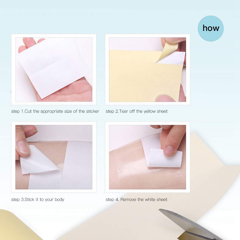 Disposable Underarm Sweat Pads for Women & Men - Anti-Sweat & Odor Control Underarm Shields - Breathable & Comfortable for Workouts, Office & Daily Wear