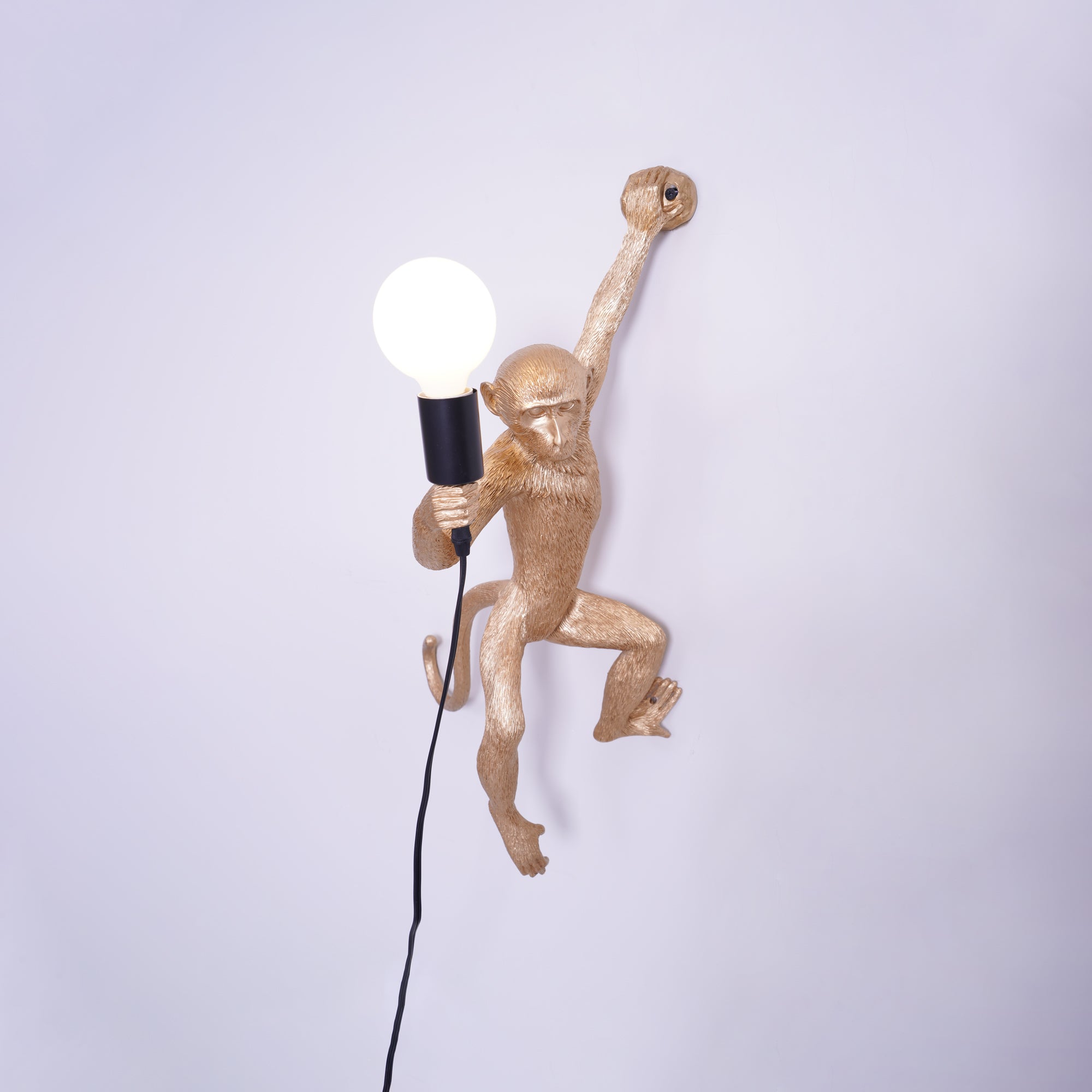 Cute Monkey Wall Lamp - LED Night Light for Kids Room, Nursery, Bedroom - Fun Animal-Themed Decor for Children's Spaces