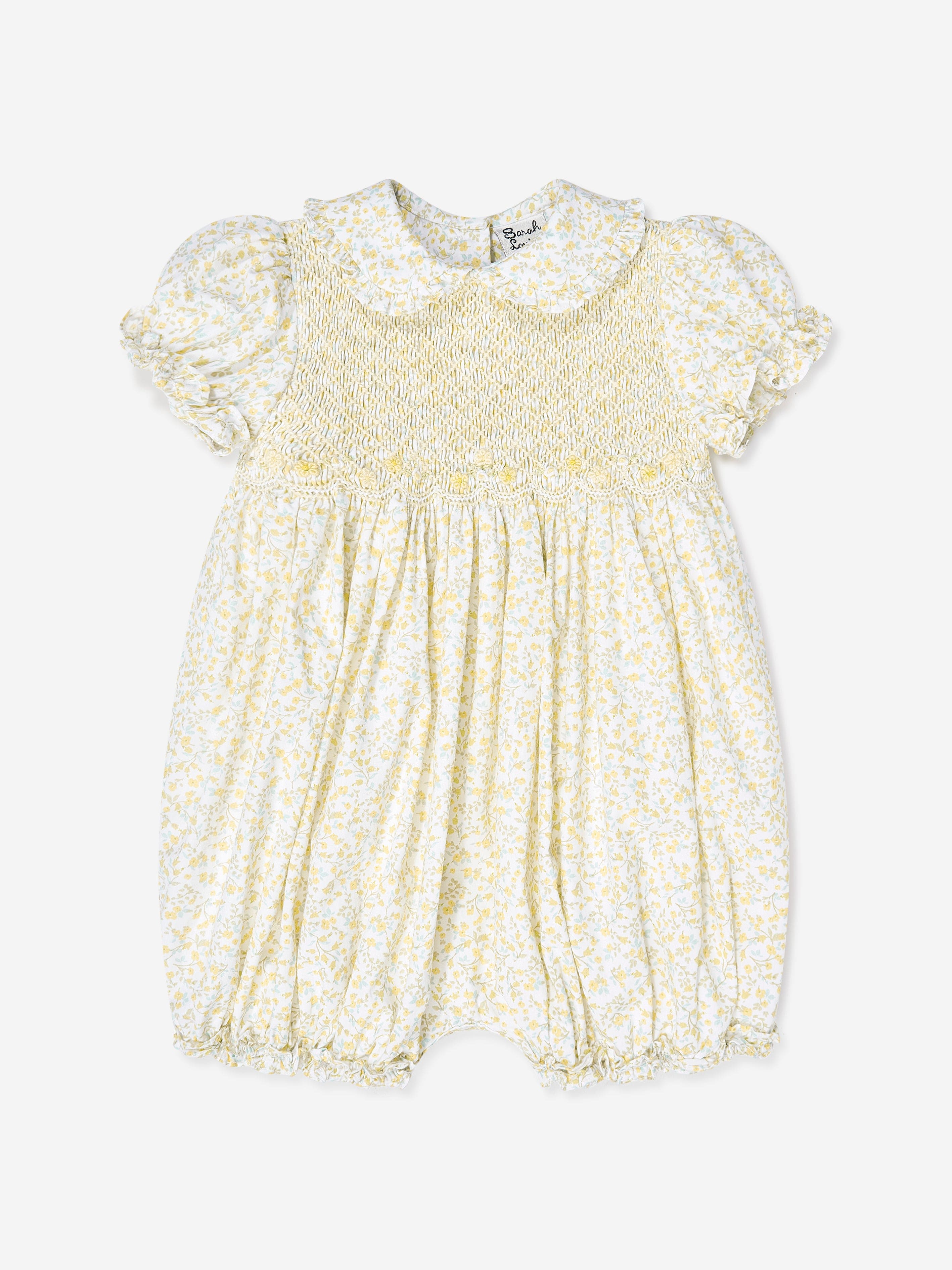 Adorable Baby Girls' White Bubble Romper & Hat Set - Perfect for Photoshoots, Parties & Special Occasions